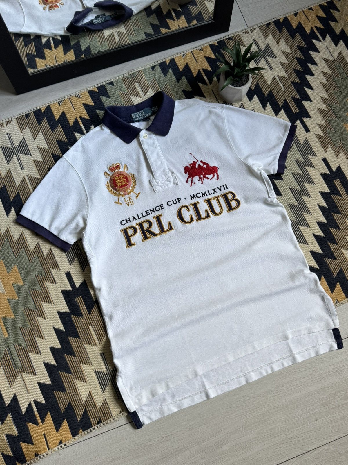 Polo Ralph Lauren Vintage Polo Ralph Lauren Chief Kief PRL CLUB T-shirt Size US M / EU 48-50 / 2 - 3 Thumbnail