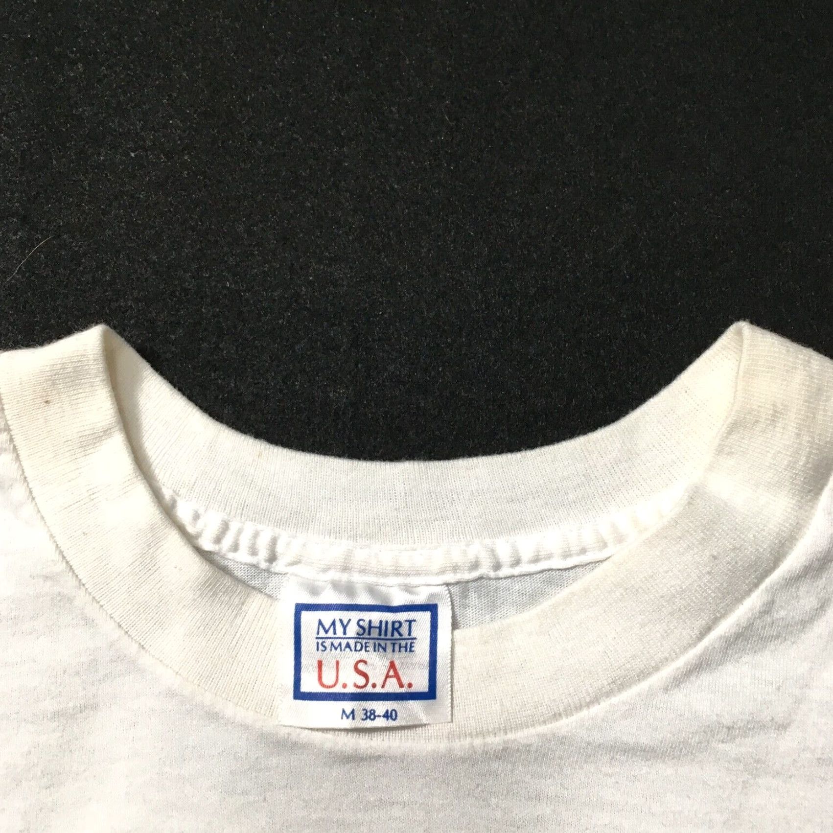 Champion VINTAGE 49ERS San Francisco Super Bowl Champions T Shirt Medium White Graphic Tee Mens Size US M / EU 48-50 / 2 - 2 Thumbnail