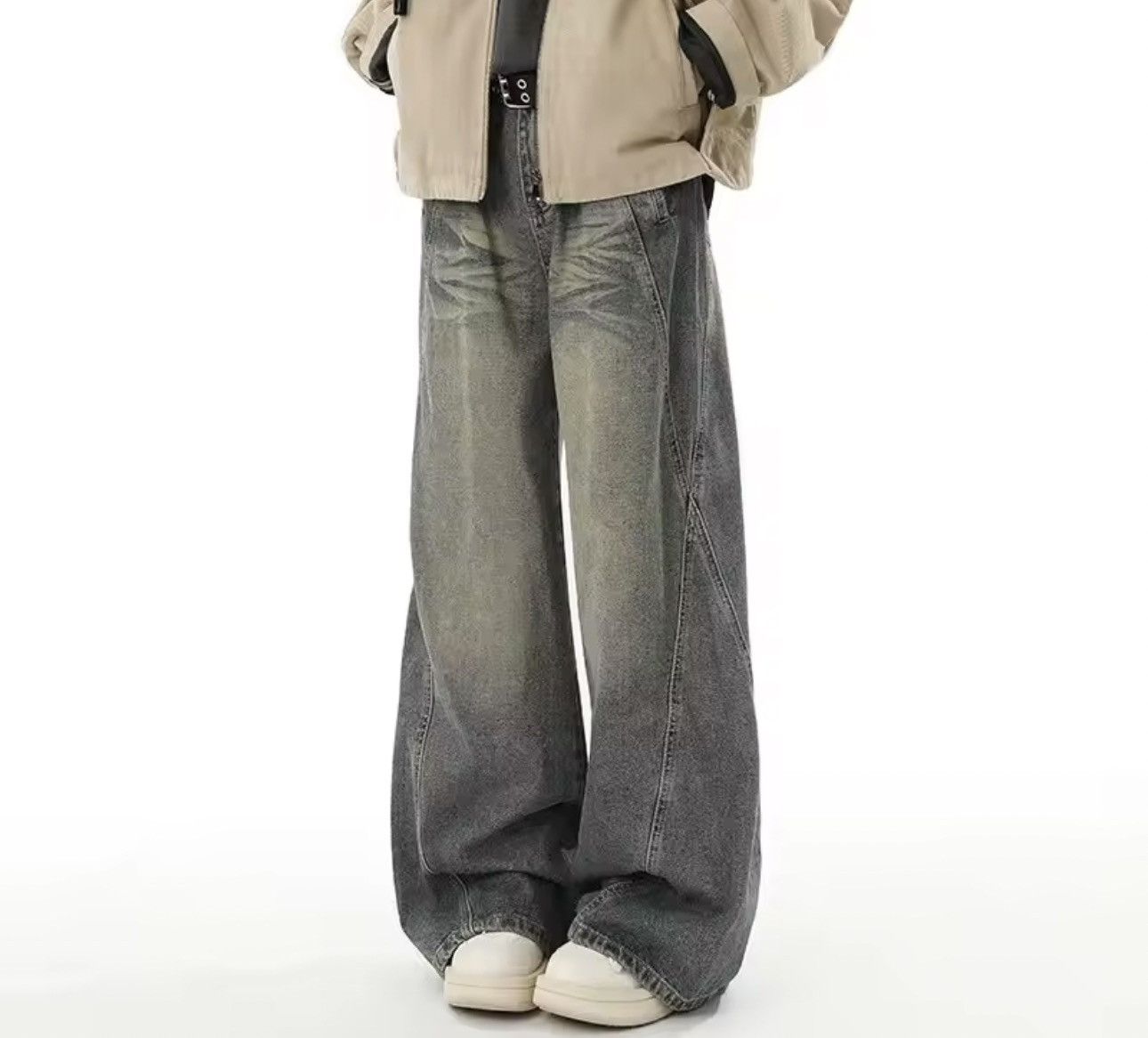 Jean retro curved knife jeans Size US 29 - 5 Thumbnail