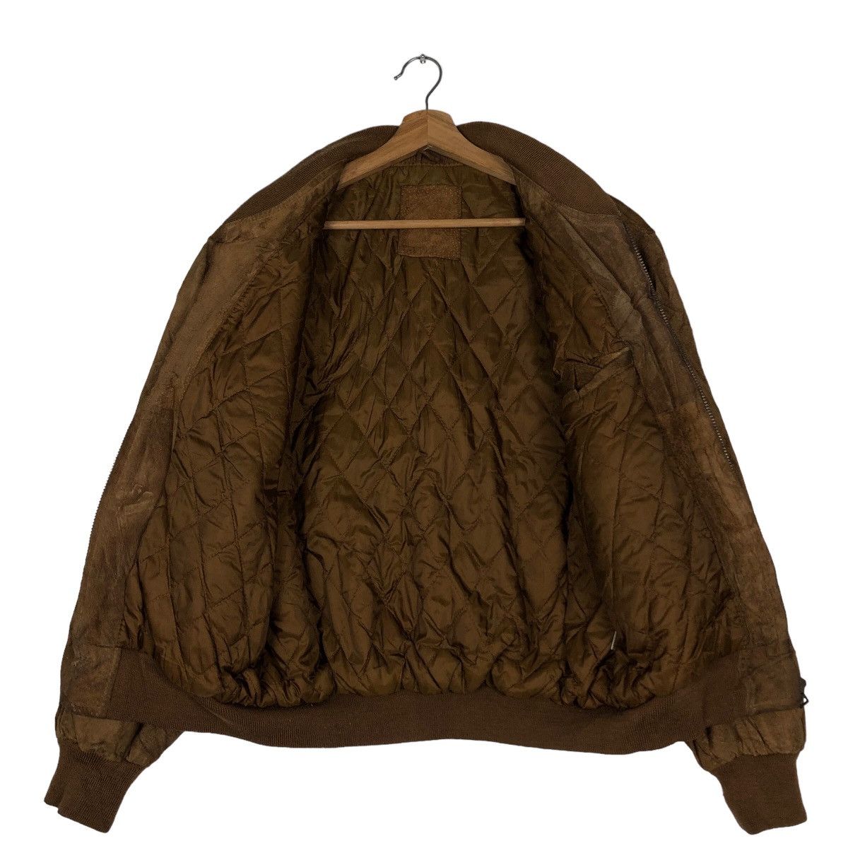 Japanese Brand 🔥Vtg Bomber Jacket Genuine Leather Japan Made Size US M / EU 48-50 / 2 - 11 Thumbnail