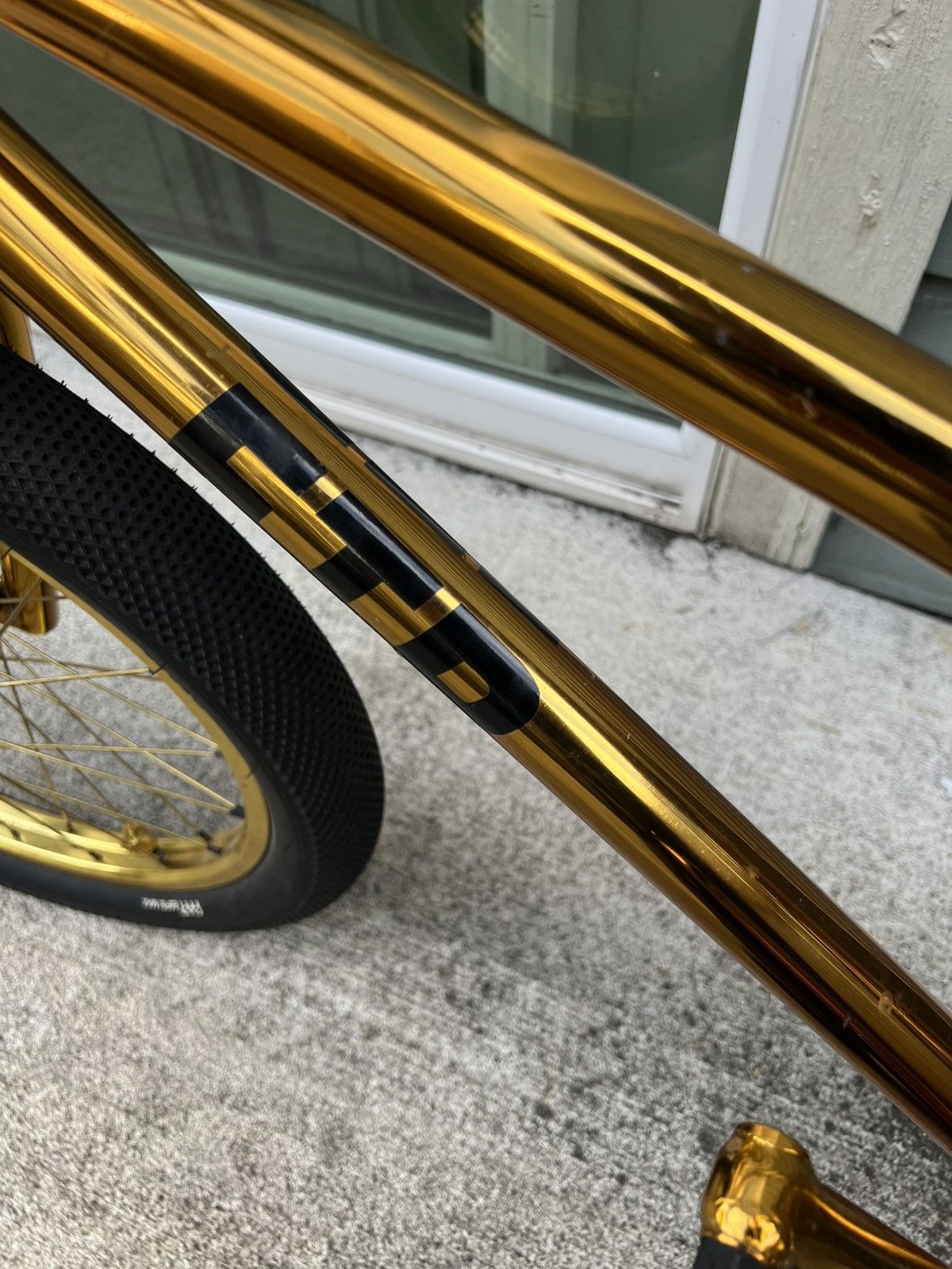 Fuck The Population FTP GOLD BMX CULT CREW 10 YEAR BIKE Size ONE SIZE - 3 Thumbnail