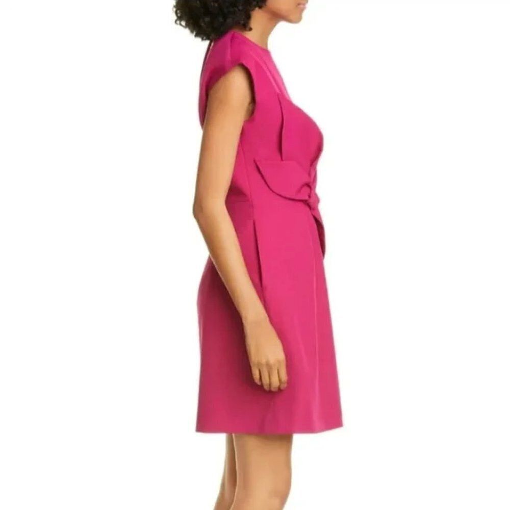 Ted Baker Women's 2 (6) Ted Baker London Magenta Polly Structured Bow Size M / US 6-8 / IT 42-44 - 2 Thumbnail