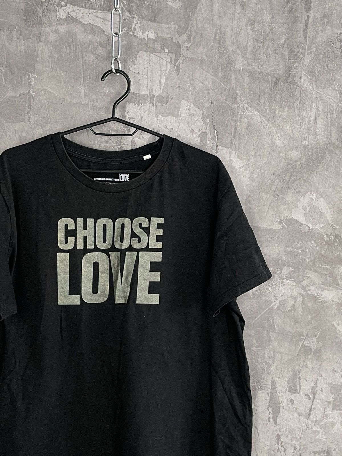 Katharine Hamnett Choose Love Quote T-Shirt