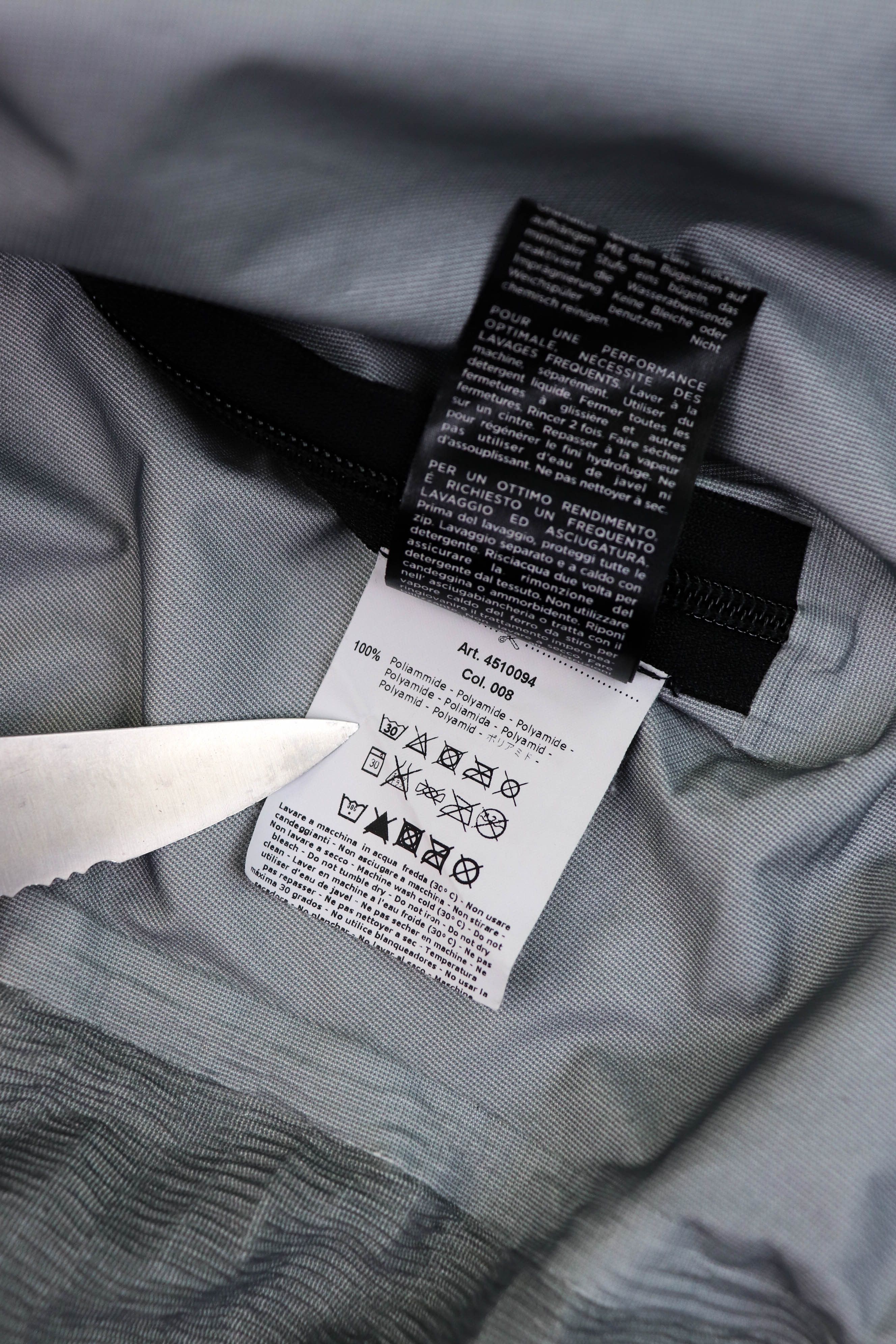 Other CASTELLI Event Waterproof Fabric Silver Gray Cycling Jacket Size US L / EU 52-54 / 3 - 23 Thumbnail