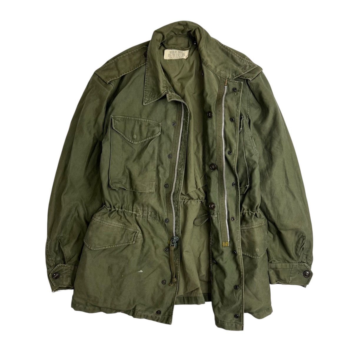 Vintage VINTAGE 60’s M-51 US MILITARY JACKET MADE IN USA 🇺🇸 Size US S / EU 44-46 / 1 - 4 Thumbnail