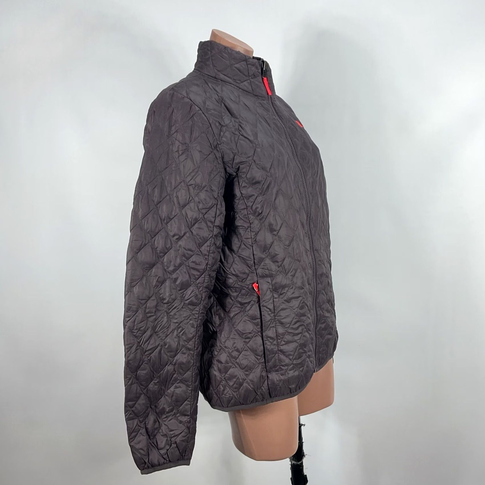 The North Face The North Face Thermoball Quilted Jacket Womens L Brown Coral Pink Quilted Puffer Jacket Thermoball Size L / US 10 / IT 46 - 5 Thumbnail