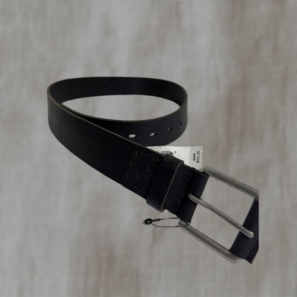 Timberland Timberland Belt Mens Size 32 Black Leather Belt Size 32 - 1 Thumbnail