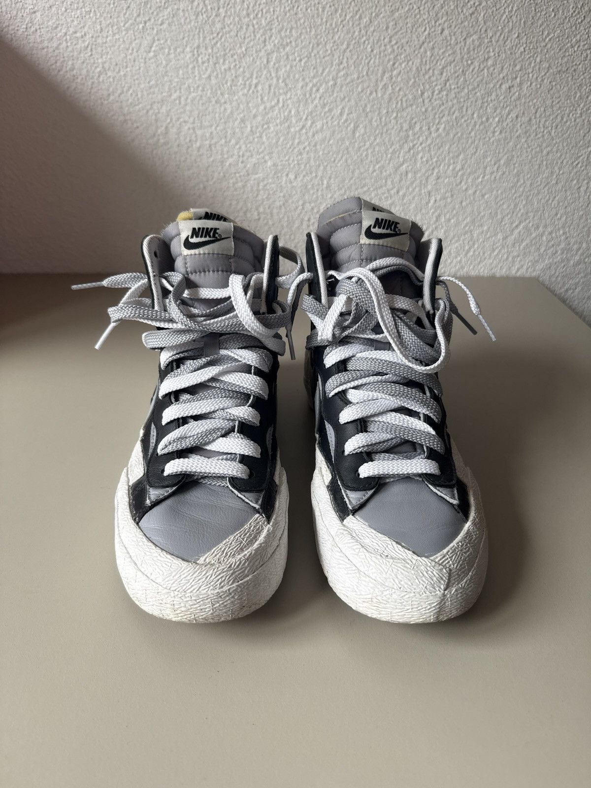 Nike × Sacai Nike Blazer Mid Sacai Black Size US 8.5 / EU 41-42 - 4 Thumbnail