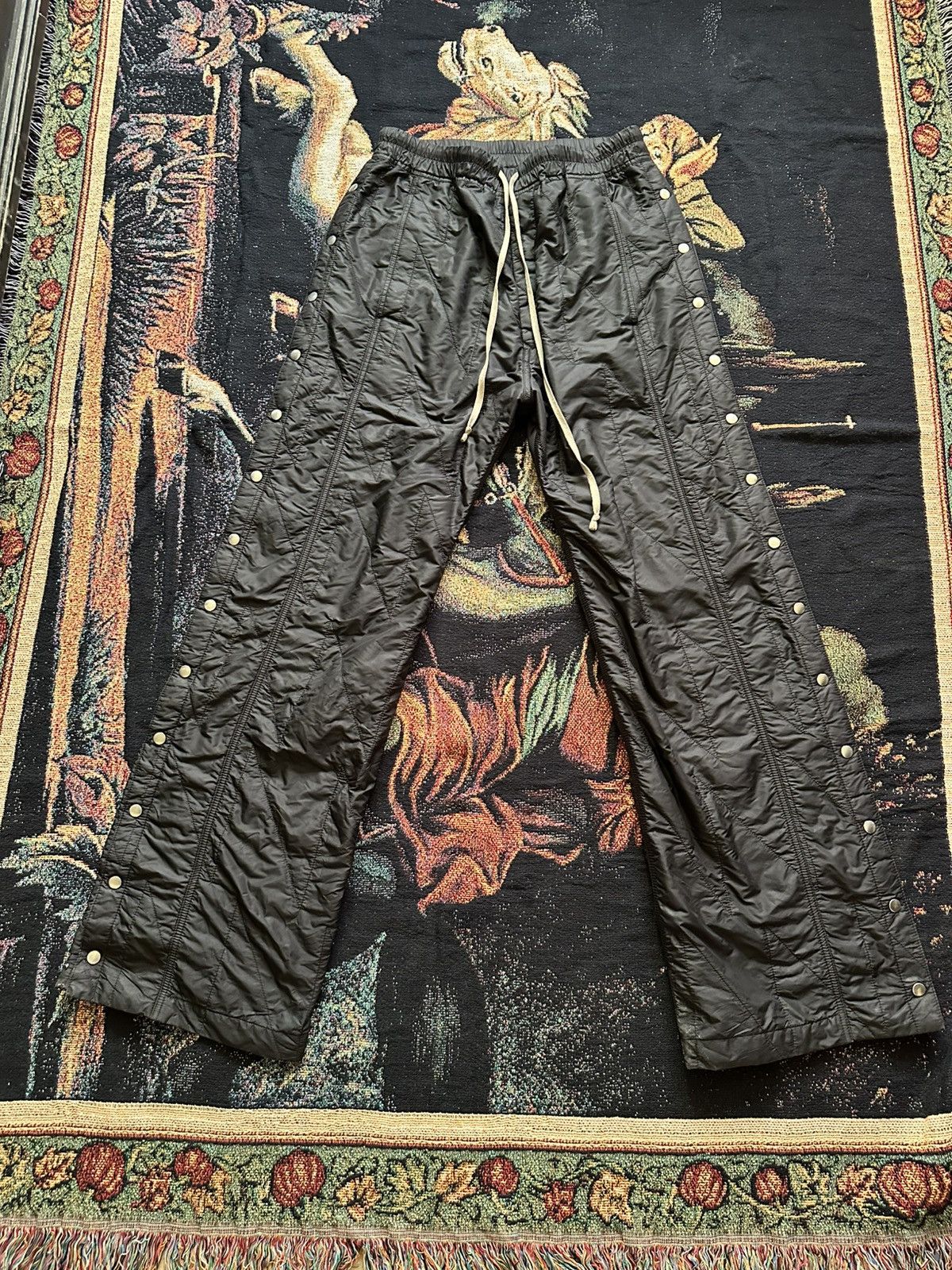 Rick Owens Rick Owens Quilted Pusher Pants Size US 29 - 1 Thumbnail
