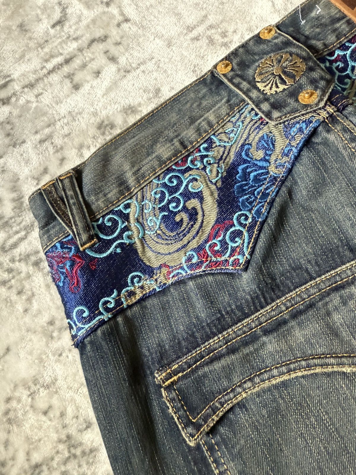 Japanese Brand Osaka Big Train Japan Over Stitch Boro Yakuza Jeans Size US 32 / EU 48 - 21 Thumbnail