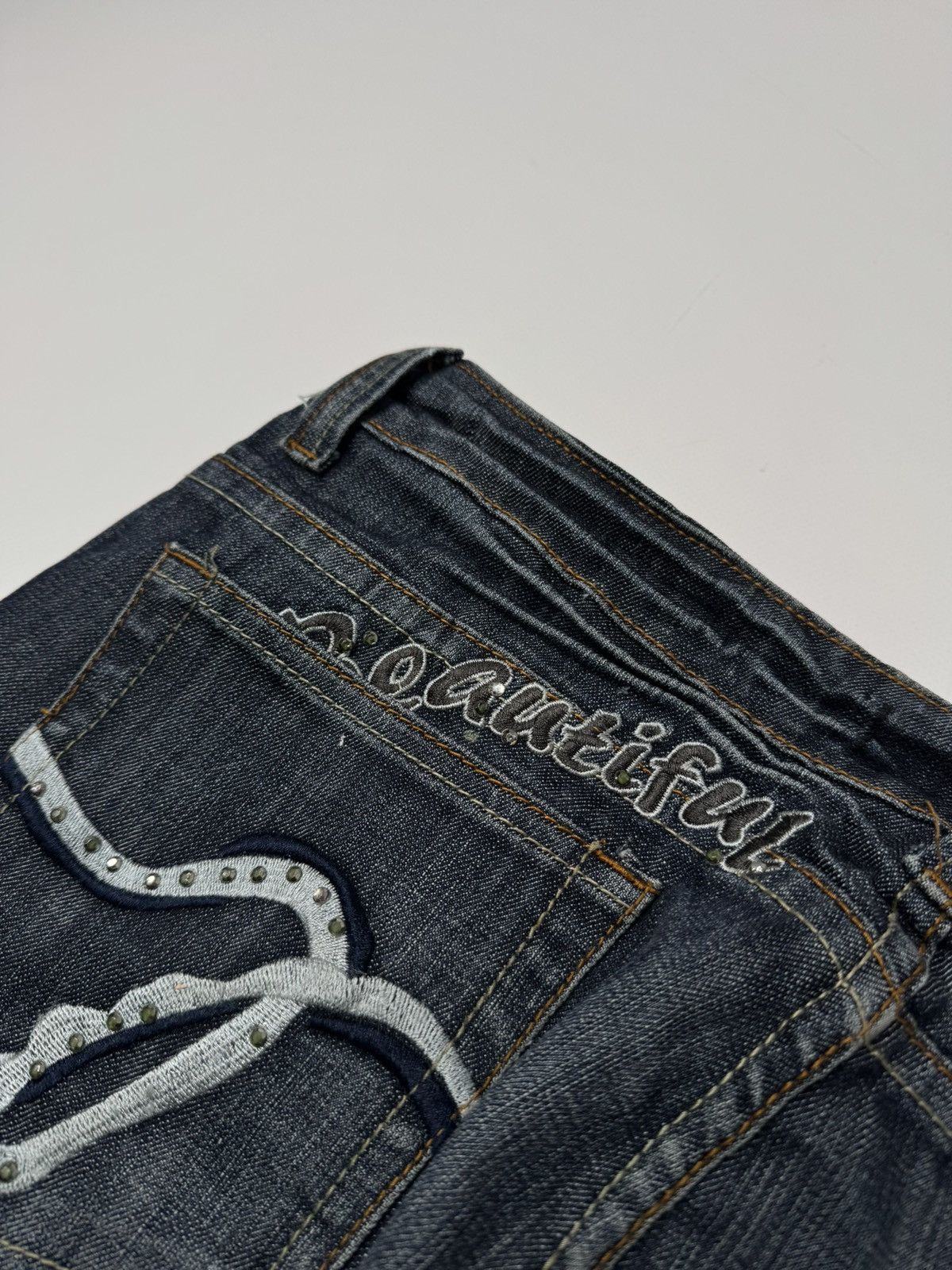 Vintage Vintage avant garde jeans denim y2k if6was9 lgb drip archive Size US 34 / EU 50 - 5 Thumbnail