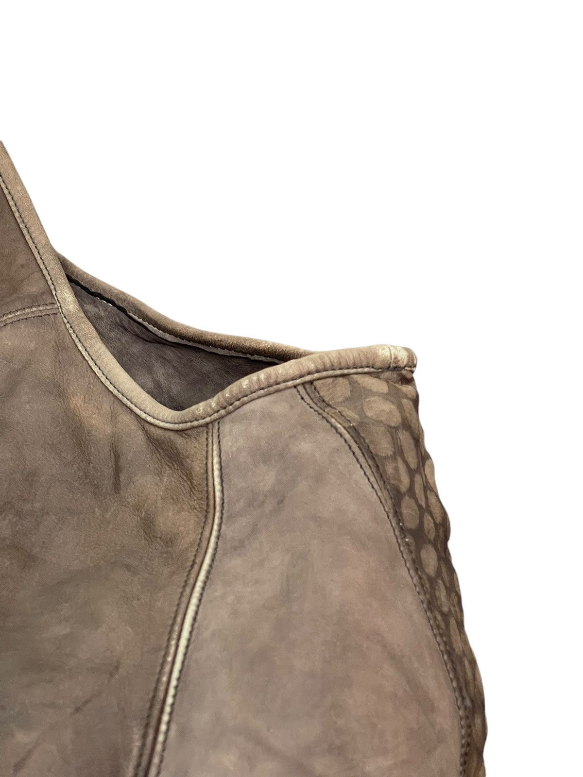 Genuine Leather Full Leather Vive La Difference Italy Tote Shoulder Bag 1🟩0 Size ONE SIZE - 11 Thumbnail