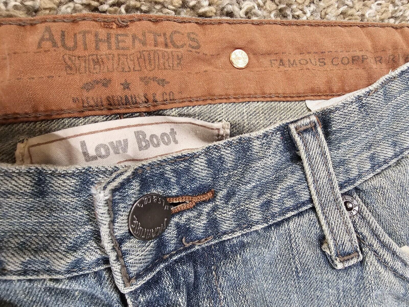 Designer levi strauss signature jeans copper riveted 30x32 Low Boot Size US 30 / EU 46 - 2 Thumbnail