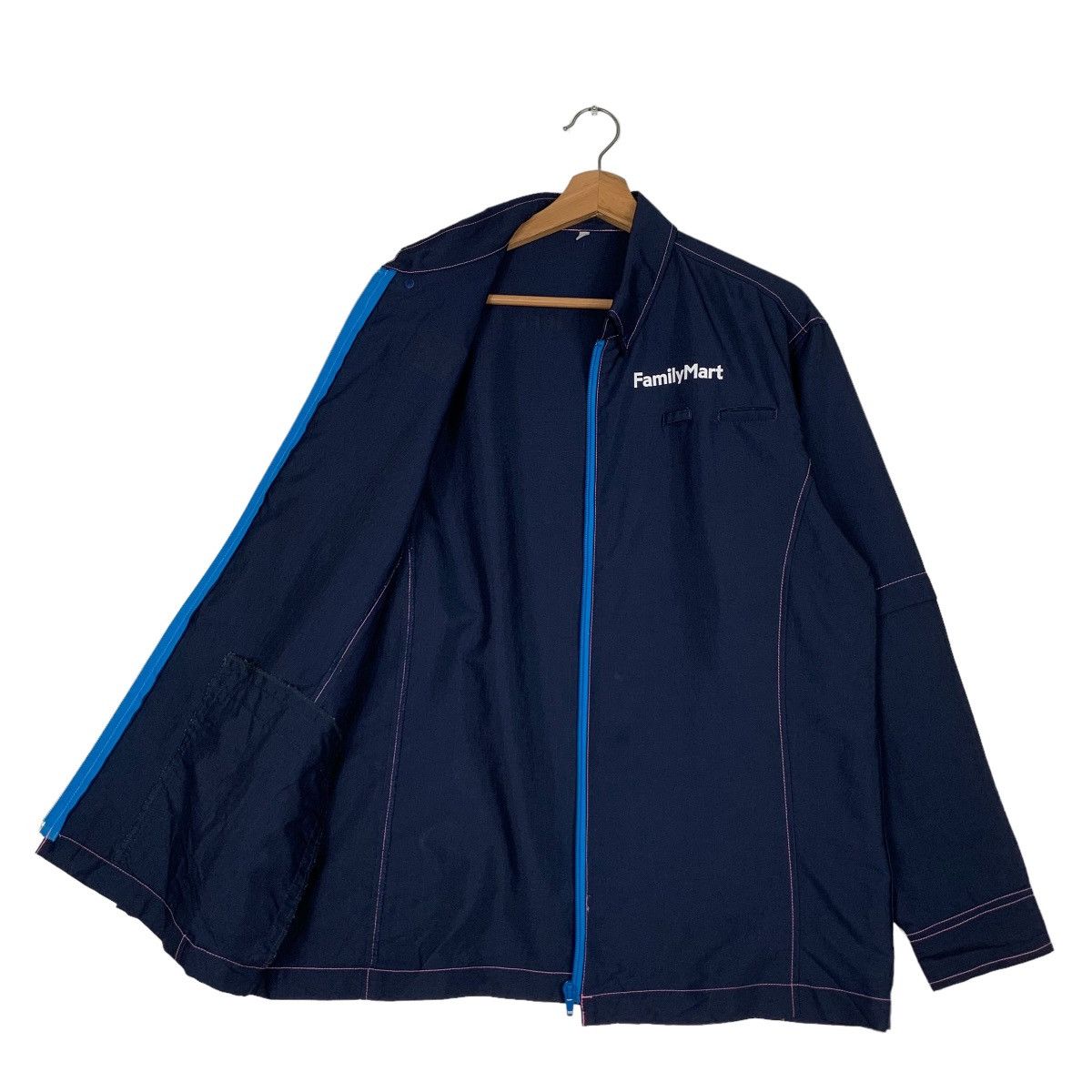 Japanese Brand × Vintage FAMILY MART Detacheable Sleeve Uniform Jacket #0495-C23 Size US M / EU 48-50 / 2 - 10 Thumbnail
