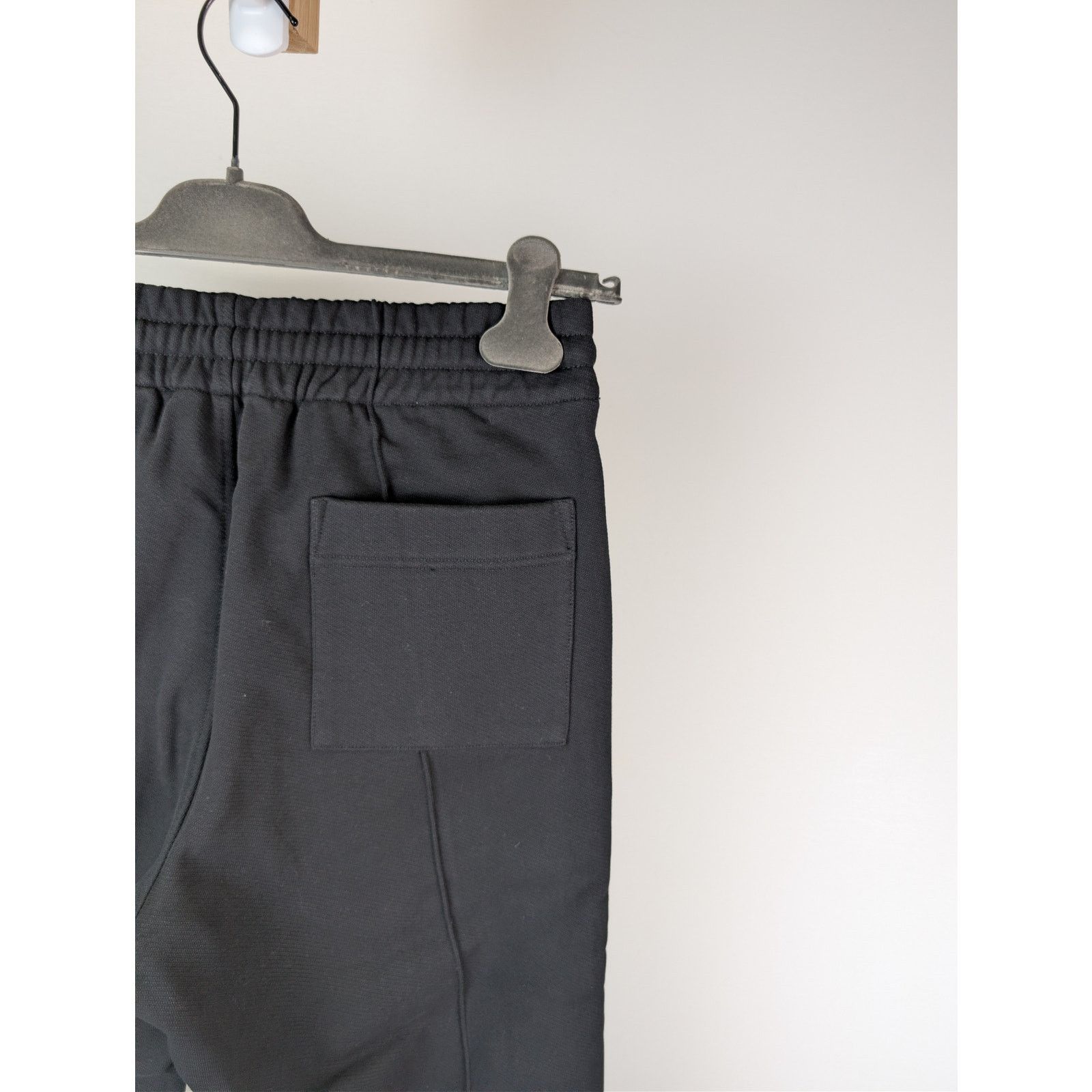 Casablanca o1rshd1 Black Loopback Laurel Tape Panelled Sweatpants Size US 30 / EU 46 - 15 Thumbnail
