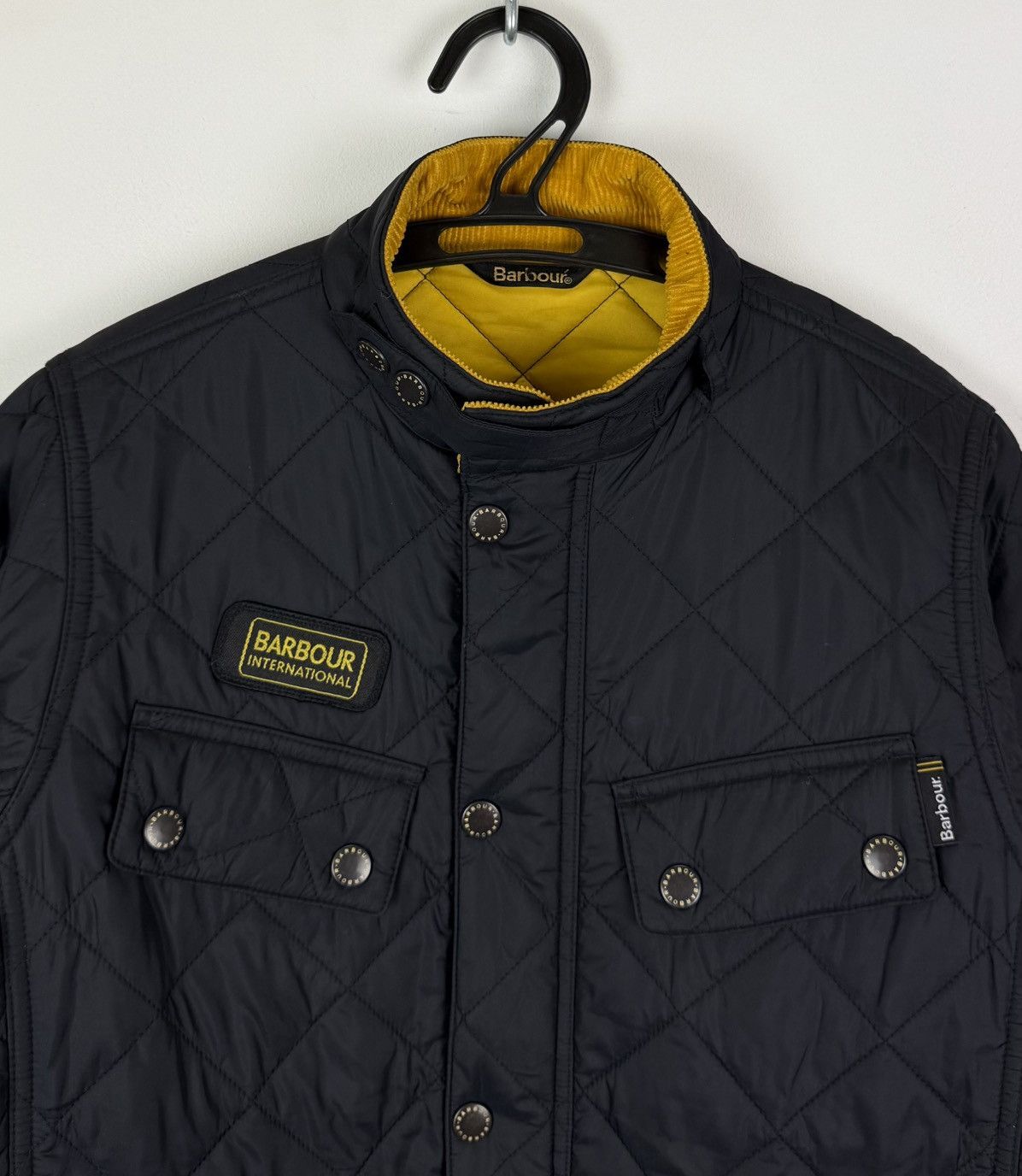Barbour Barbour International Quilted Ariel Full Zip Jacket Black Size US XXS / EU 40 - 3 Thumbnail