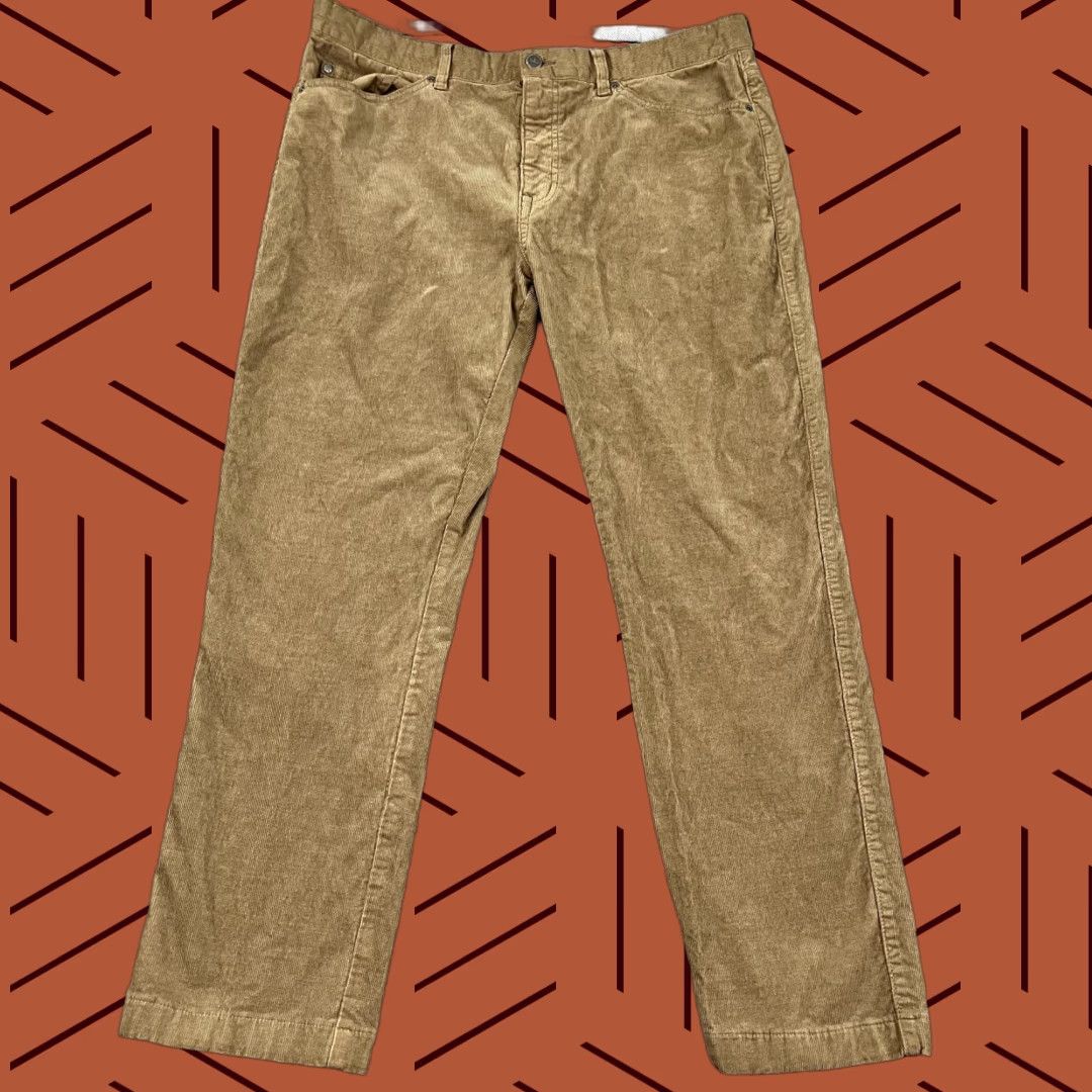 Peter Millar PETER MILLAR Pants Mens 36x29 Brown Superior Soft Corduroy 5-Pocket Casual Golf Shirt? Size US 36 / EU 52 - 1 Thumbnail