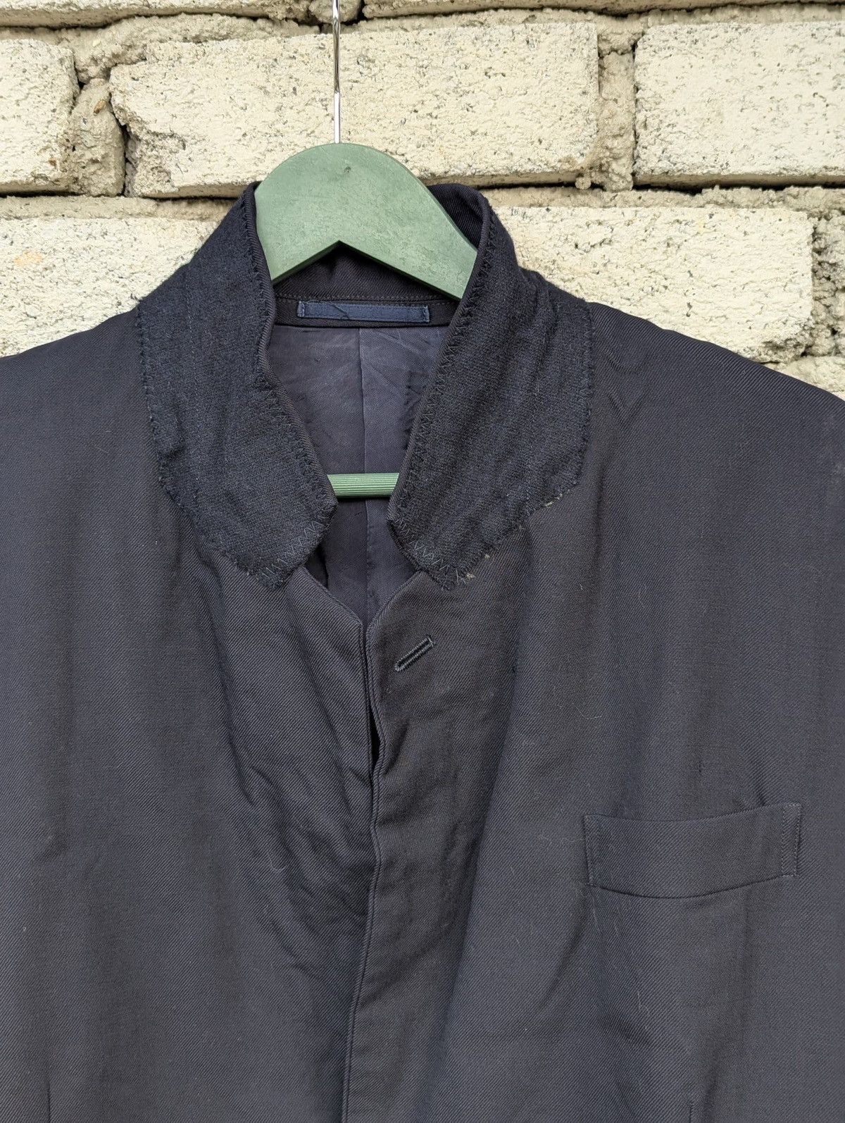 Y's × Yohji Yamamoto Y’s Men Coat Jacket Japan Blue Yohji Yamamoto Size US L / EU 52-54 / 3 - 3 Thumbnail