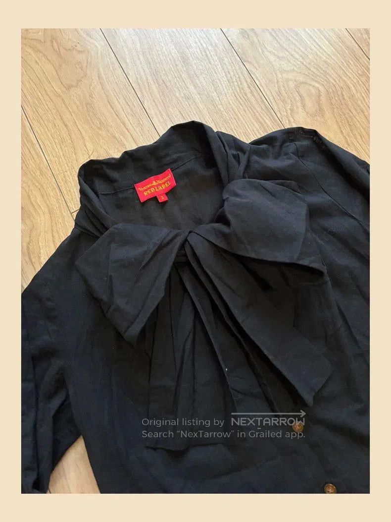 Vivienne Westwood Vivienne Westwood Vintage Bow Blouse . Size US M / EU 48-50 / 2 - 5 Thumbnail