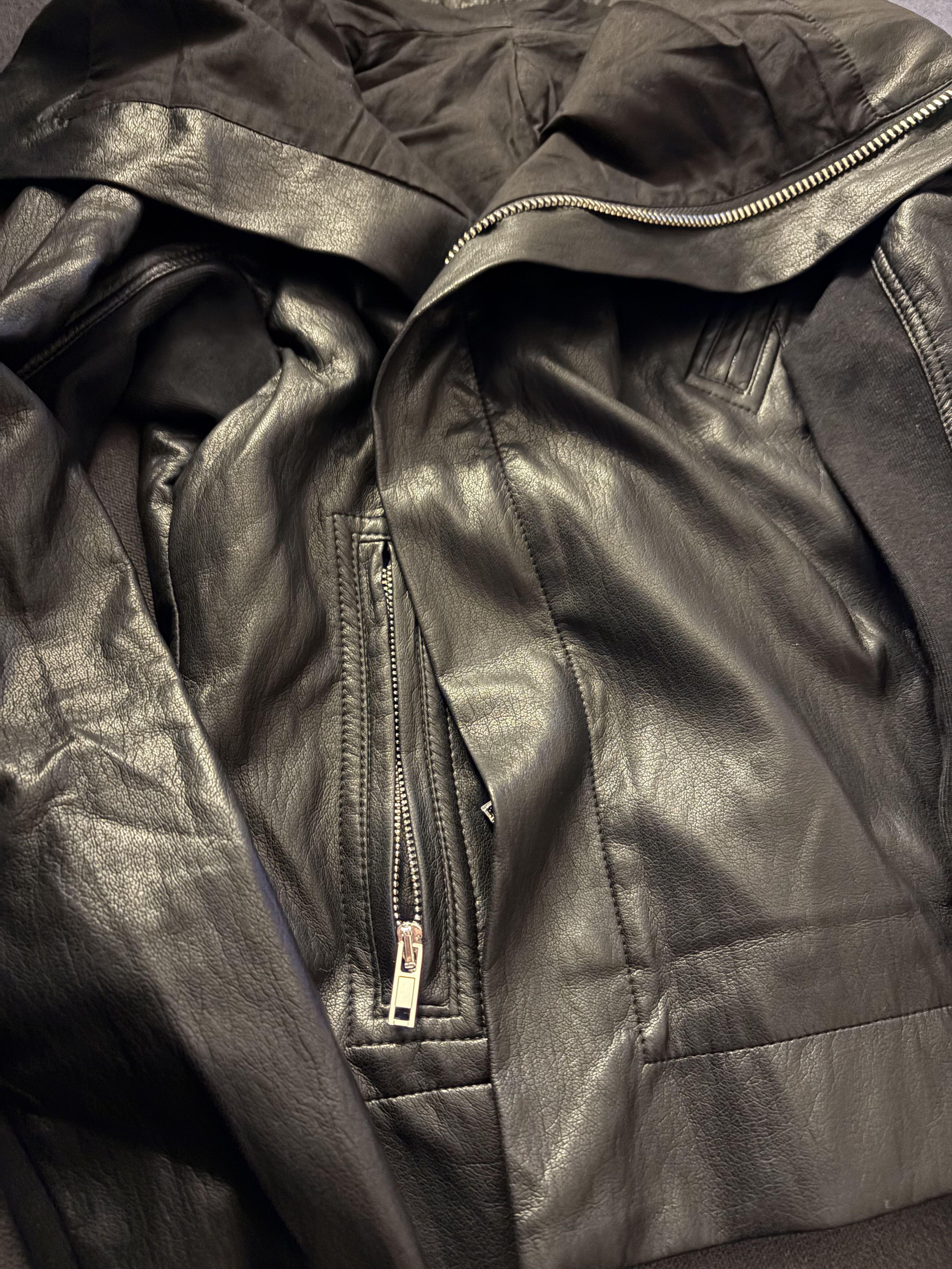 Japanese Brand avant garde leather jacket Size US XS / EU 42 / 0 - 4 Thumbnail