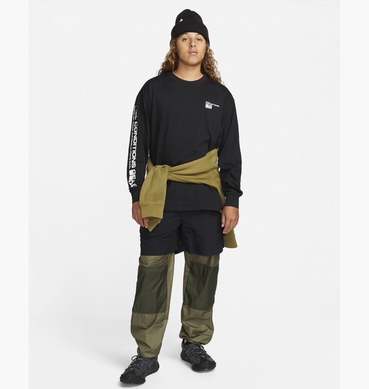 Nike Nike Acg Black Long Sleeve Outdoor Size US S / EU 44-46 / 1 - 4 Thumbnail