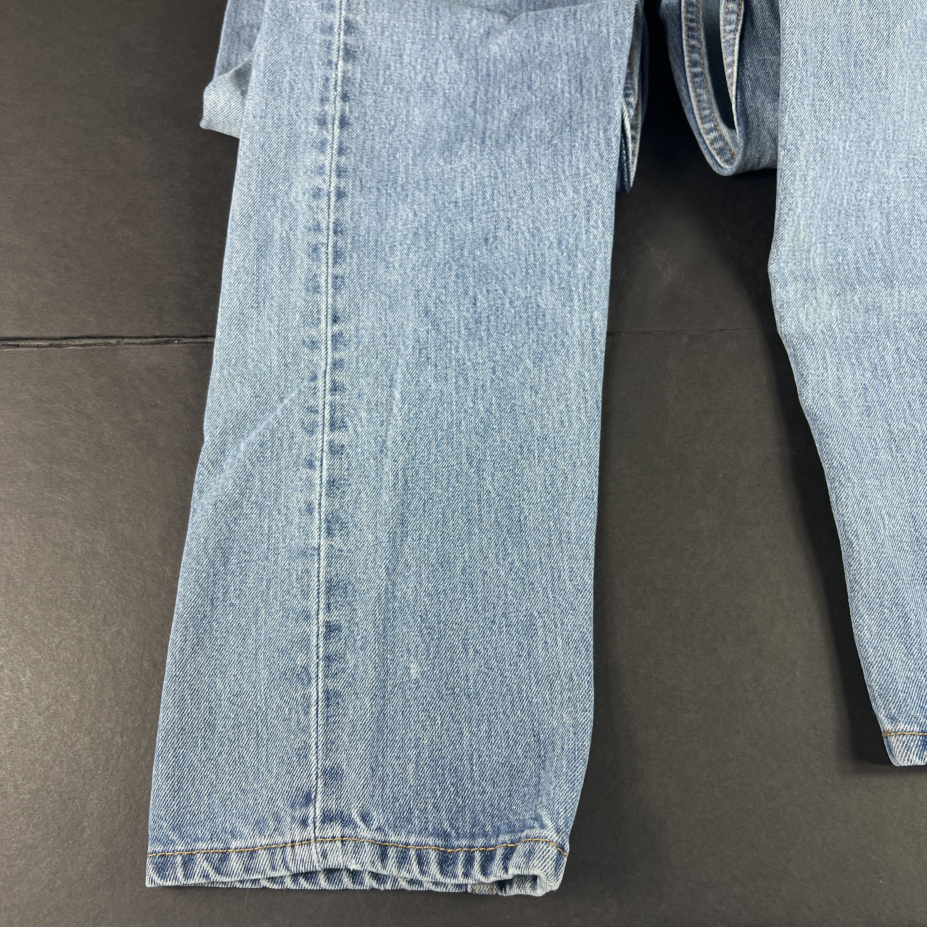 Levi's Levi's Jeans 505 Straight Leg Blue Faded Cotton Denim Size US 32 / EU 48 - 8 Thumbnail