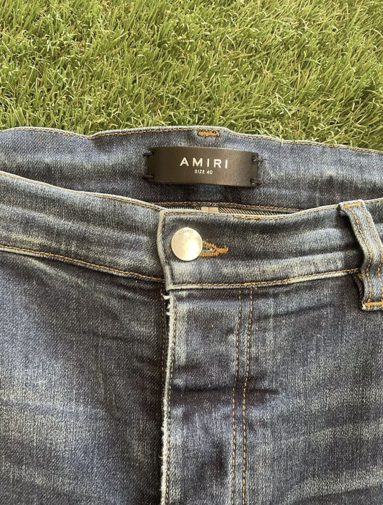 Amiri Size 40 - Amiri Purple Patch Jeans $1090 Retail Size US 40 / EU 56 - 5 Thumbnail