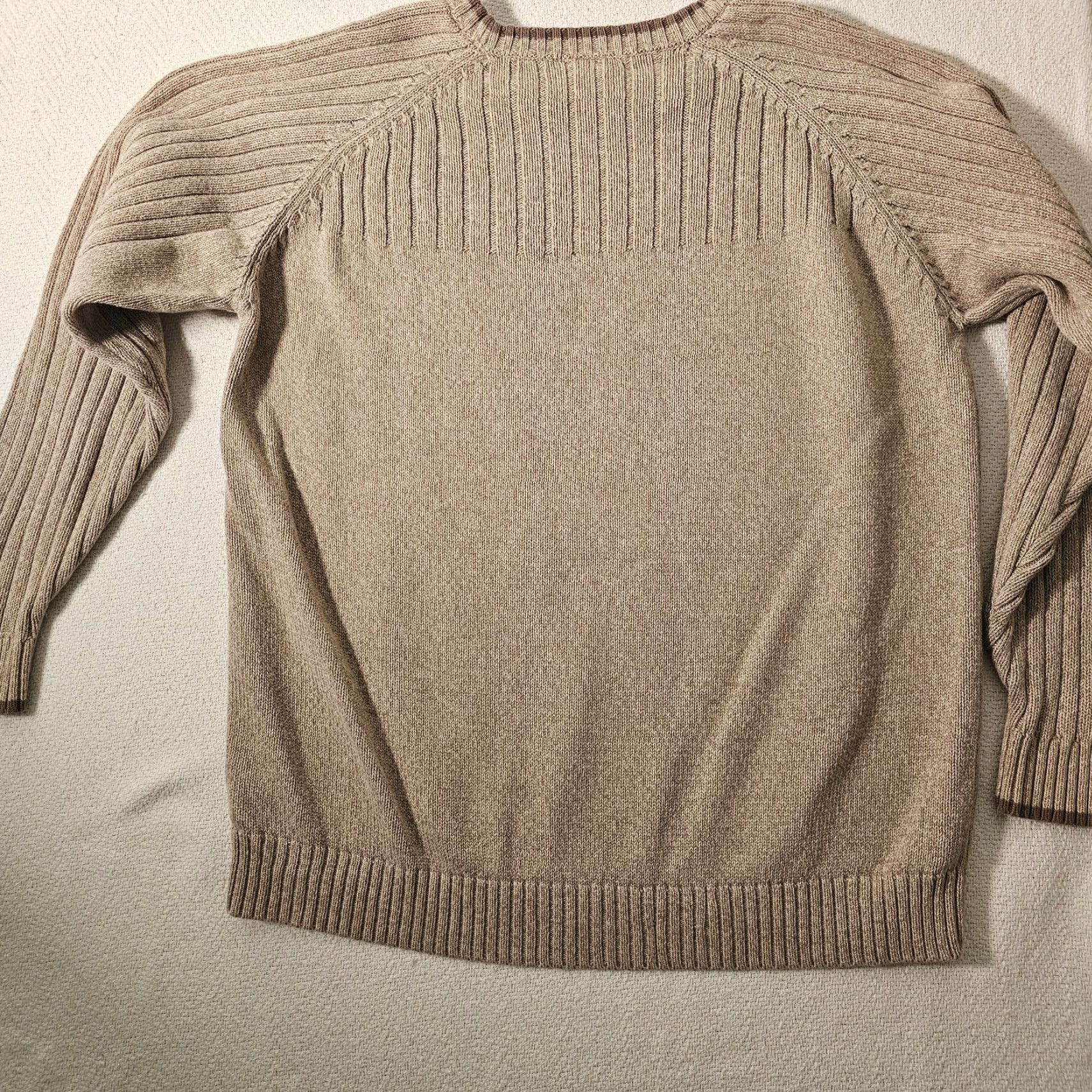 Vintage VINTAGE Columbia Sportswear Knit Sweater Crew Neck Large Brown Cotton Blend Pullover Men’s Outdoor Casual 1980s-1990s Mens Size US L / EU 52-54 / 3 - 6 Thumbnail