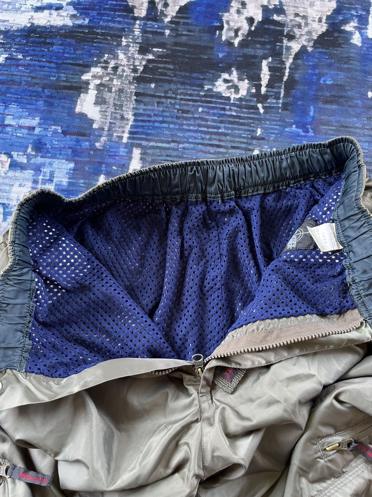 If Six Was Nine × Japanese Brand RARE Neo Sixx Parachute Multipocket Baggy Pants Size US 33 - 14 Thumbnail