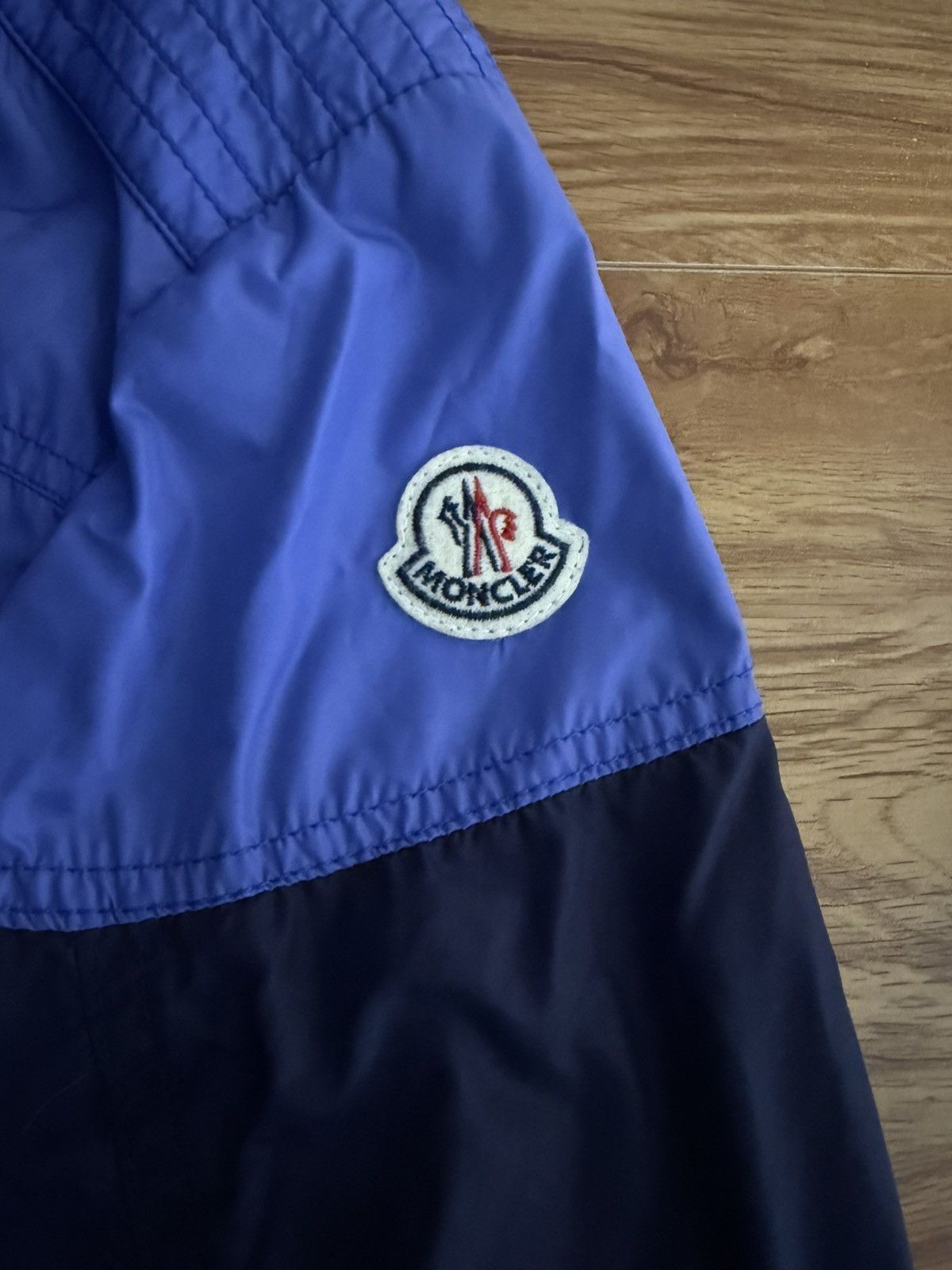 Moncler Moncler Jacket Gaubert Size 3 (M) Blue Size US M / EU 48-50 / 2 - 8 Thumbnail
