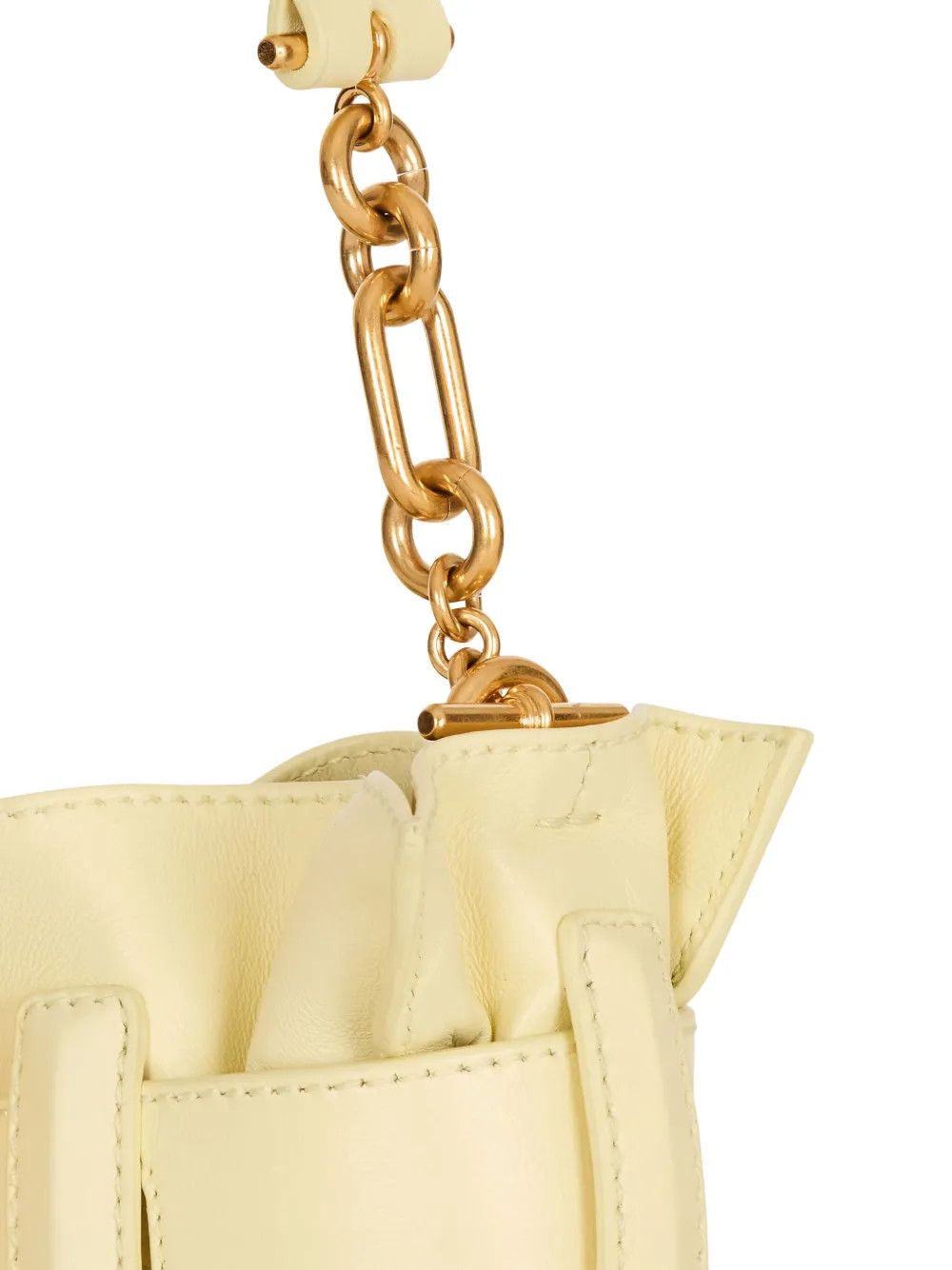 Balmain os11x0326 Size: OS / Anthem Small Clutch Bag in Yellow Size ONE SIZE - 5 Thumbnail