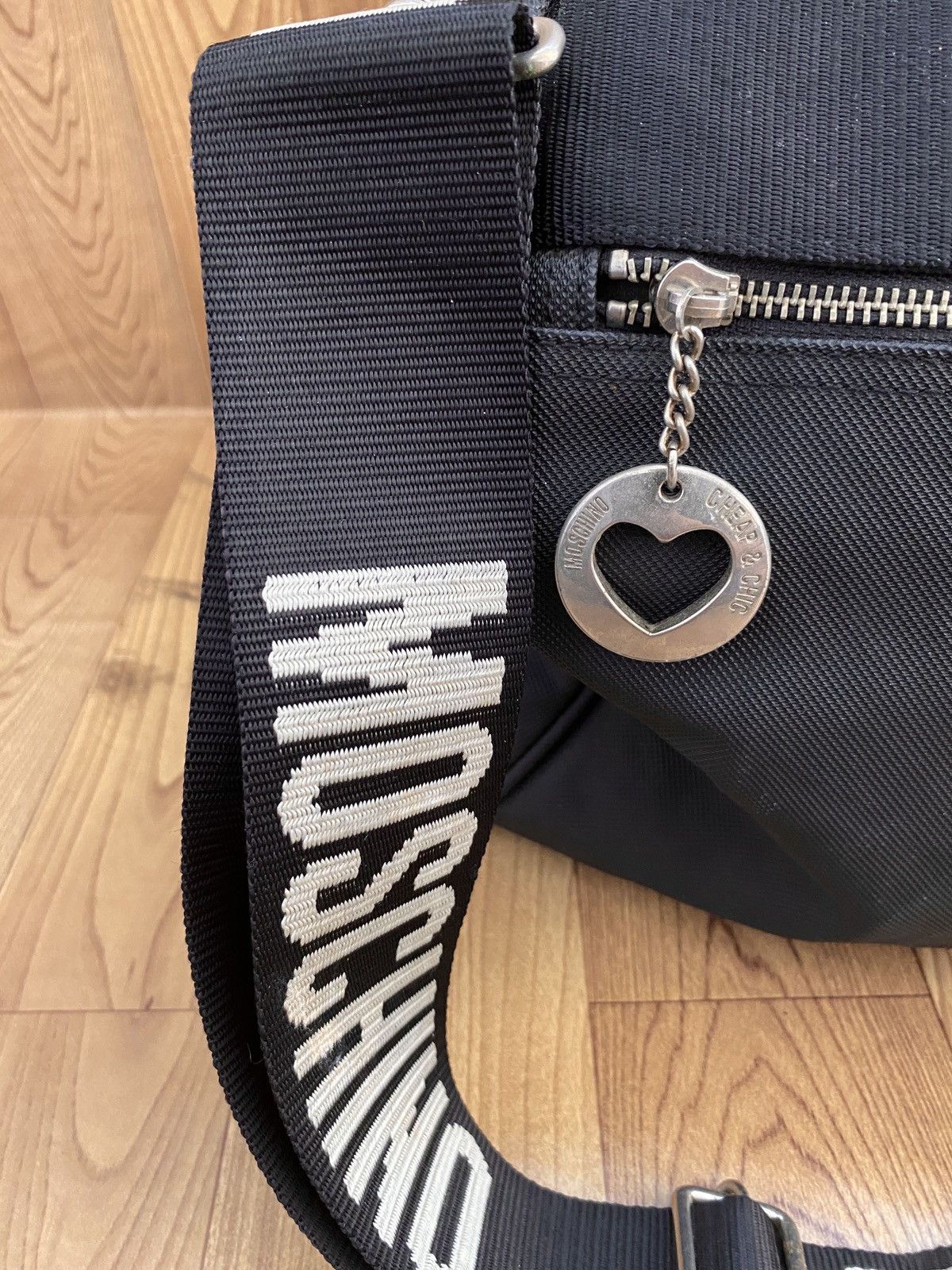 Moschino Very Rare Vintage Brand Moshino 2Way Boston Bag 1990s Size ONE SIZE - 4 Thumbnail