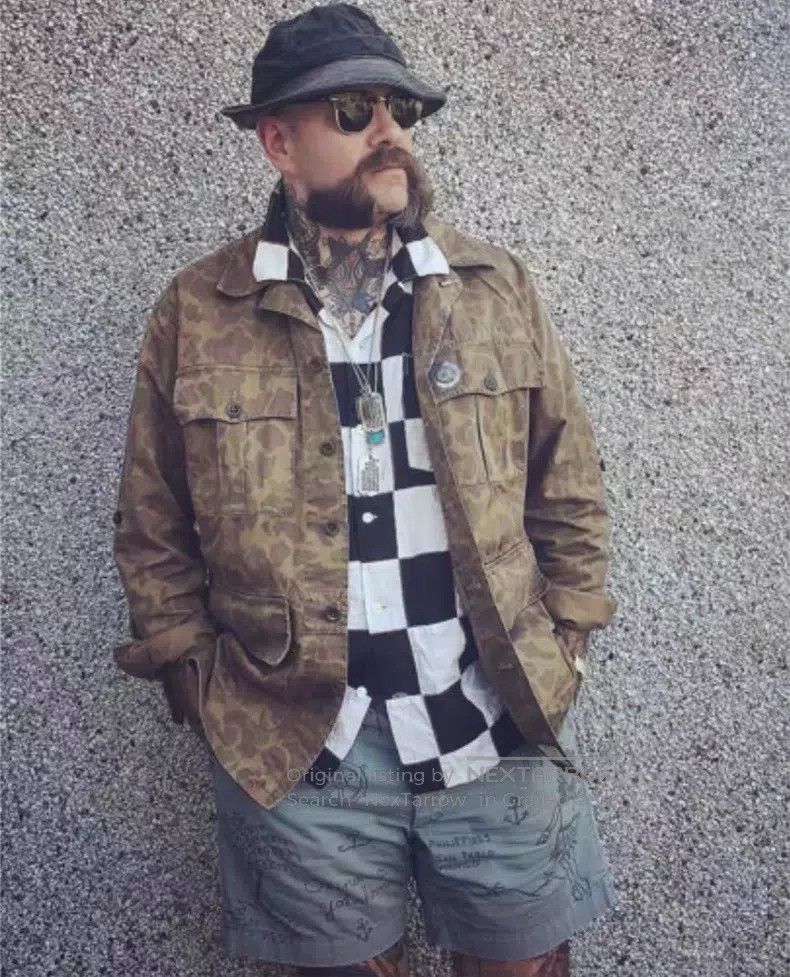 RRL Ralph Lauren RRL Ralph Lauren Old style black and white checkered shirt Size US S / EU 44-46 / 1 - 4 Thumbnail