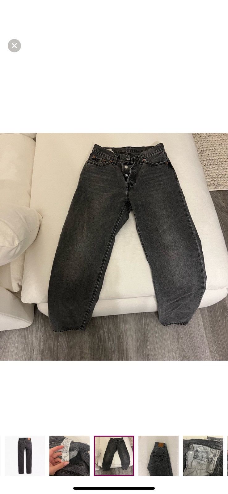 Levi's Levi 501 24x32 Size 24" / US 00 / IT 34 - 3 Thumbnail