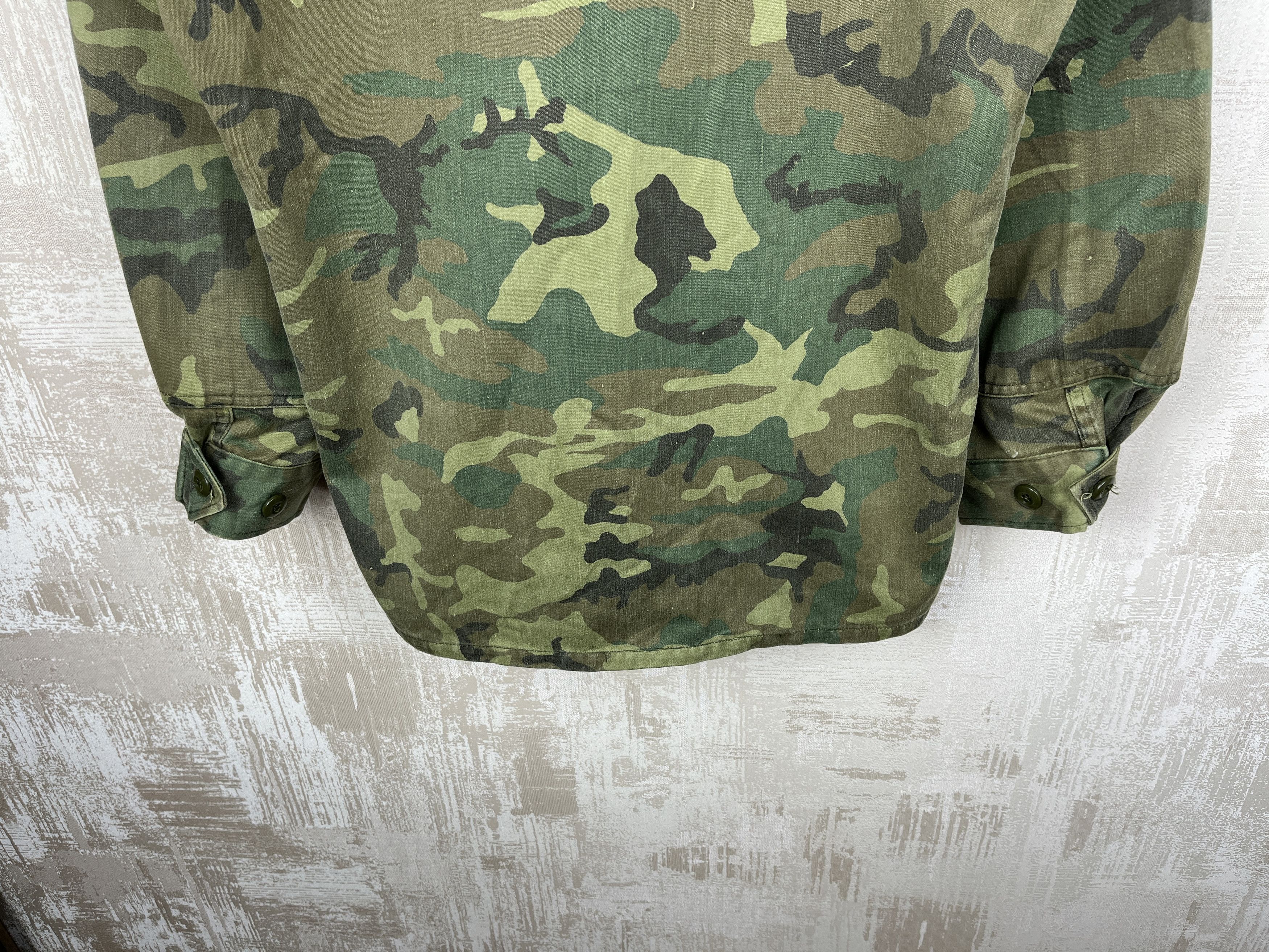 Vintage 80's Vintage Spanish Army Armada Espanola Woodland Jacket Size US S / EU 44-46 / 1 - 20 Thumbnail