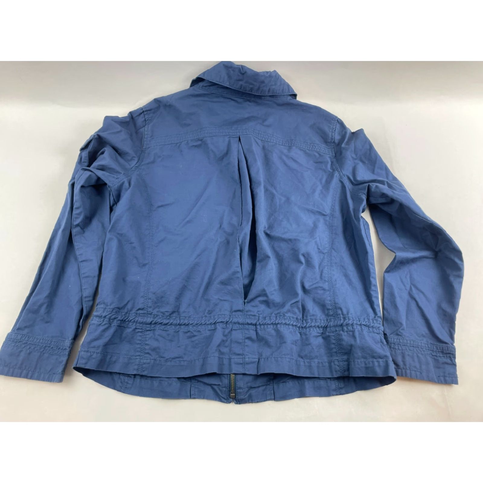 Paradise Paradise Shores Jacket Women’s L Blue Full Zip Pockets Size L / US 10 / IT 46 - 2 Thumbnail
