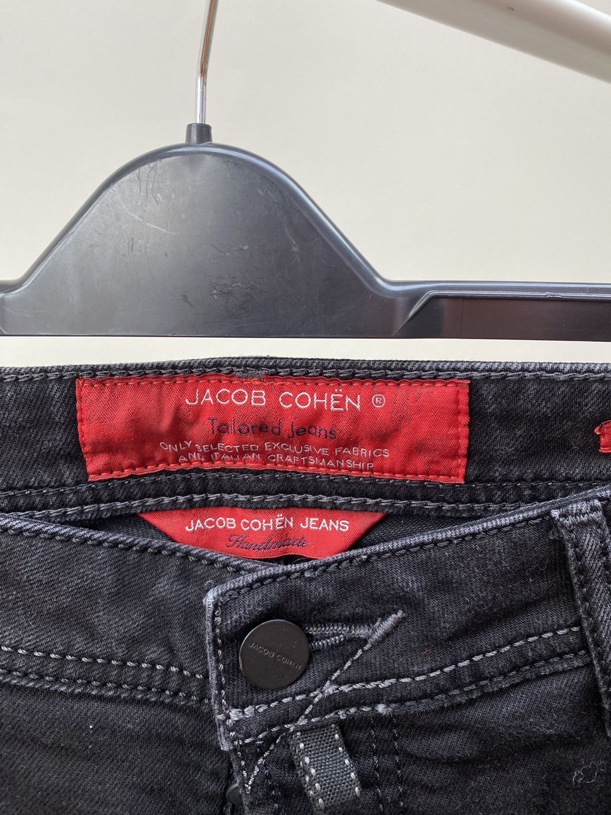 Jacob Cohen Vintage Jacob Cohen Black Pants Size US 35 - 6 Thumbnail