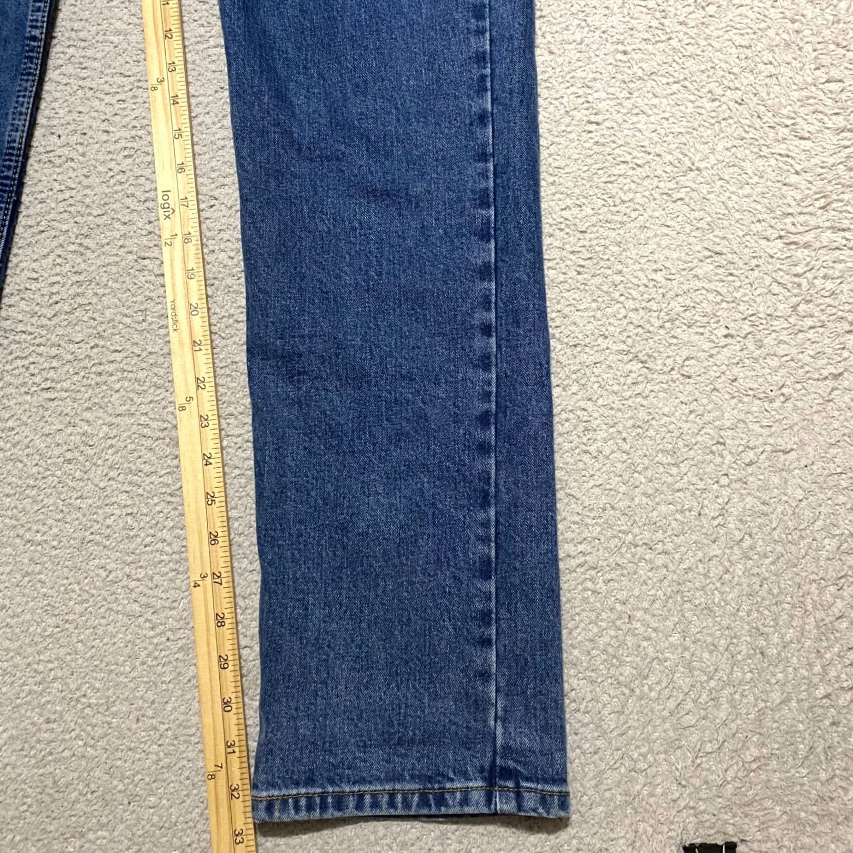 Levi's Levi's 514 Jeans 34x34 Blue Denim Regular Straight Mens 514 Mid Rise 34 Inseam 5-Pocket Size US 34 / EU 50 - 6 Thumbnail
