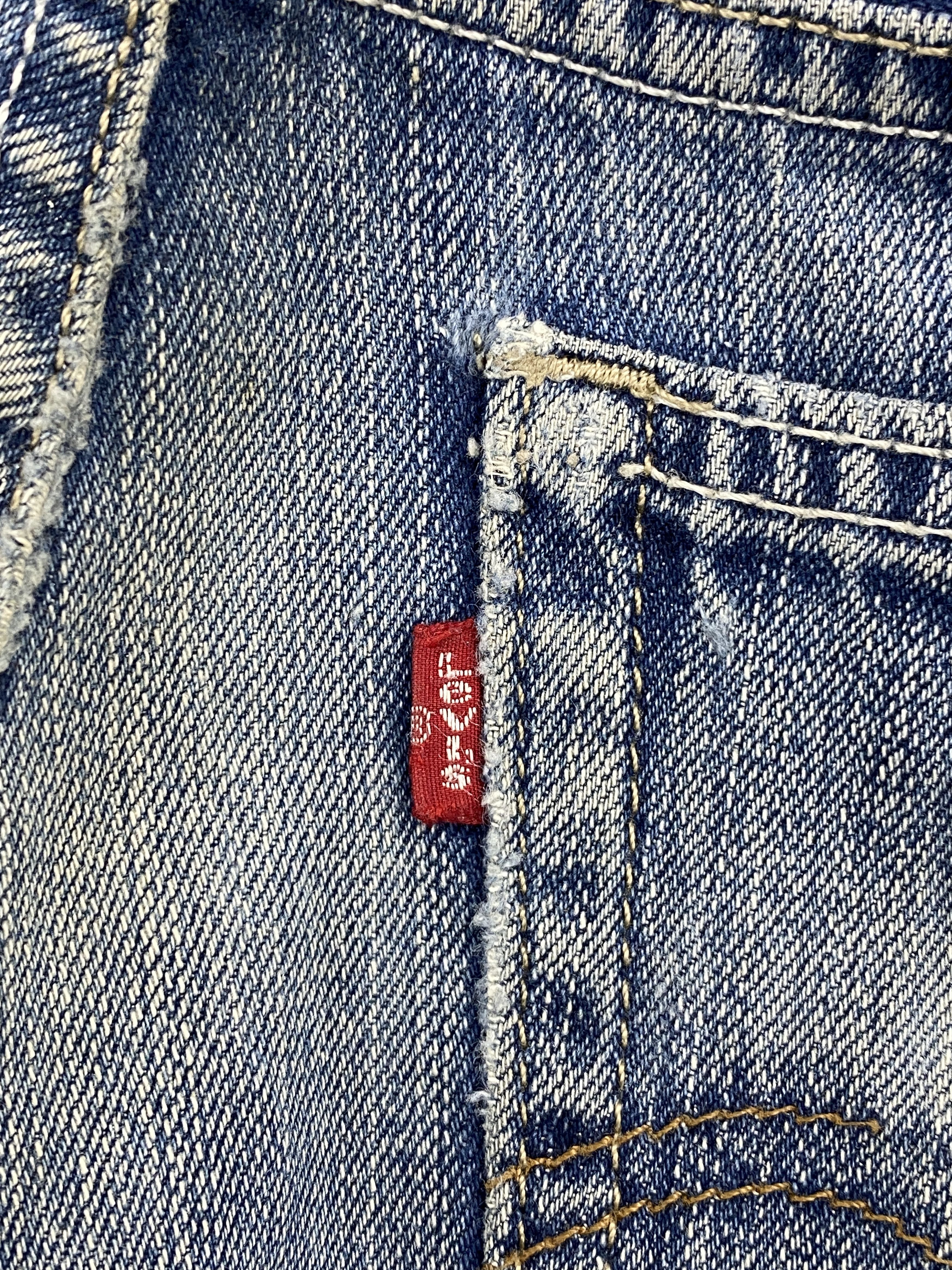 Levi's × Vintage Vintage Levi's 527 Flared Bootcut Denim Jeans Size US 31 - 6 Thumbnail