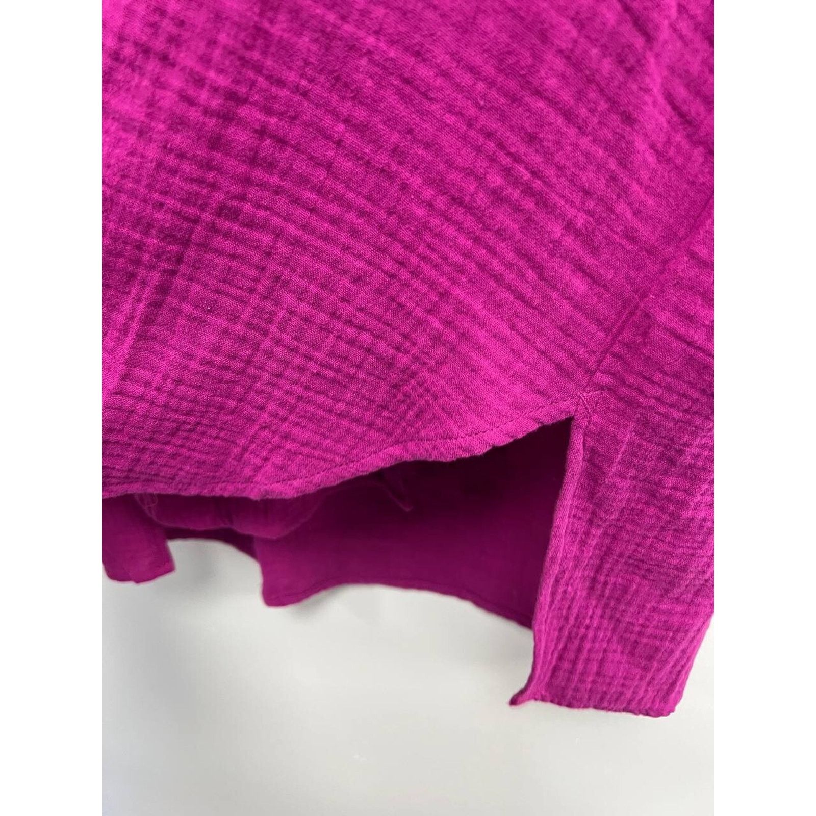 Young Fabulous & Broke Young Fabulous & Broke Fuchsia Gauze Cotton Size XS A000020 Size XS / US 0-2 / IT 36-38 - 6 Thumbnail