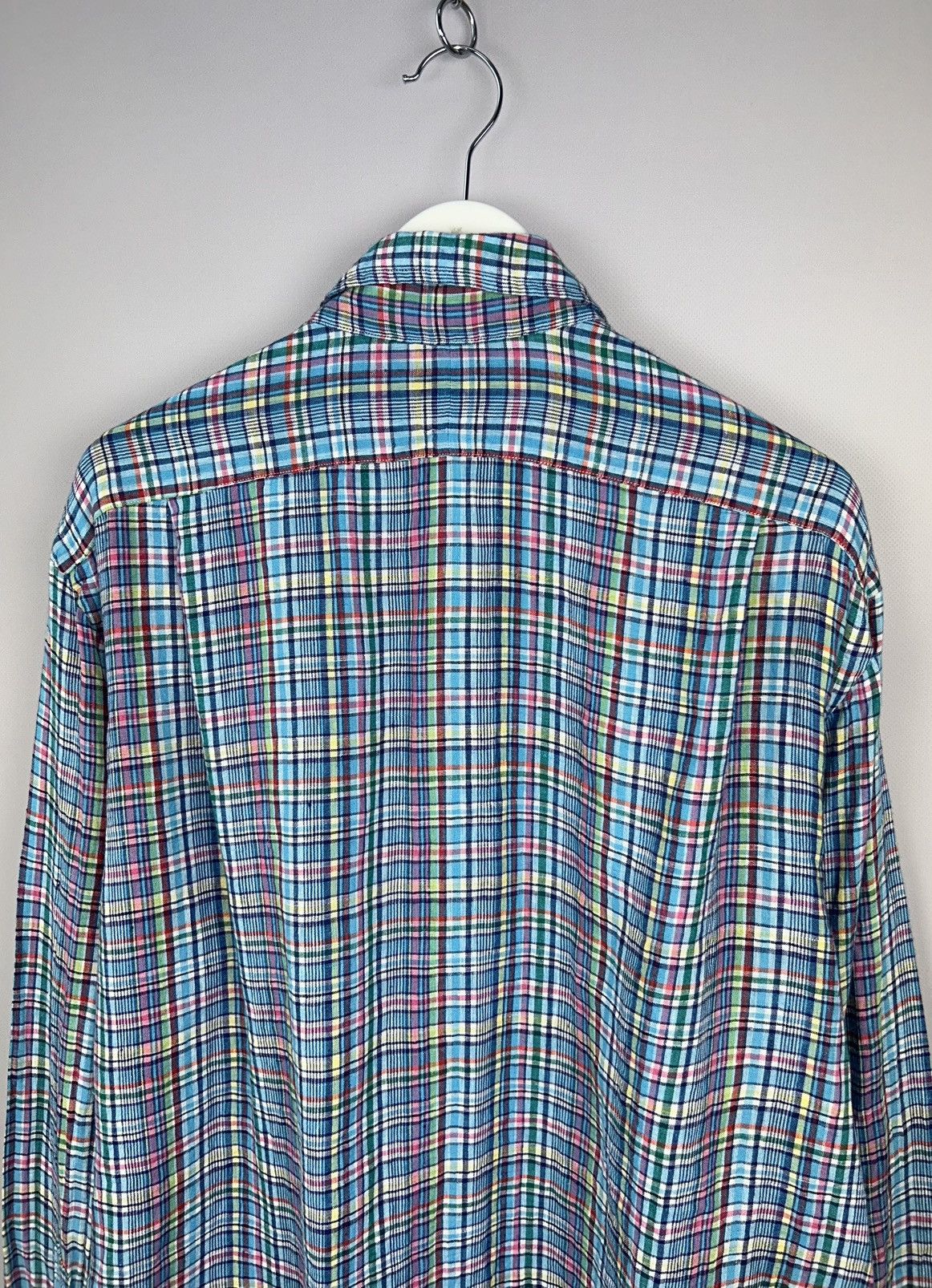 Polo Ralph Lauren Polo Ralph Lauren Sea Soft Linen Check Shirt Size XL Size US XL / EU 56 / 4 - 8 Thumbnail