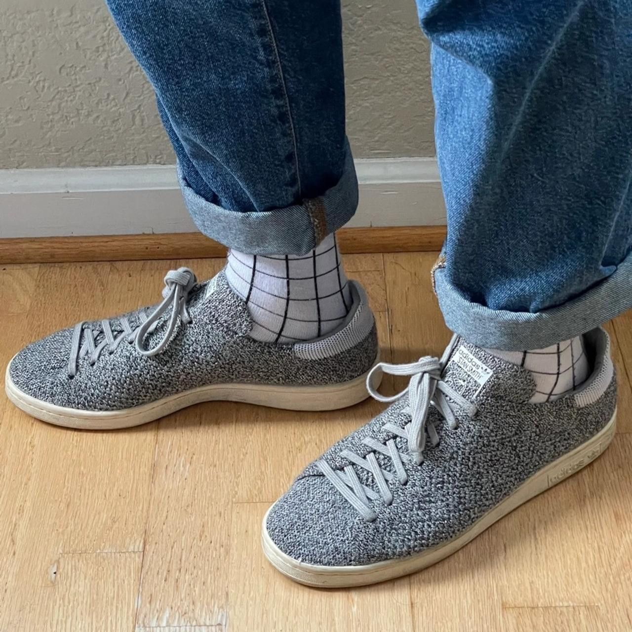 Adidas Stan Smith Primeknit in Wool Grey Size US 9.5 / EU 42-43 - 2 Thumbnail
