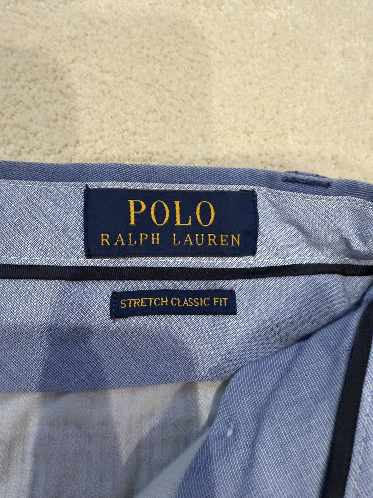 Polo Ralph Lauren Polo Ralph Lauren Stretch Classic Fit Chino Shorts Size US 33 - 3 Thumbnail