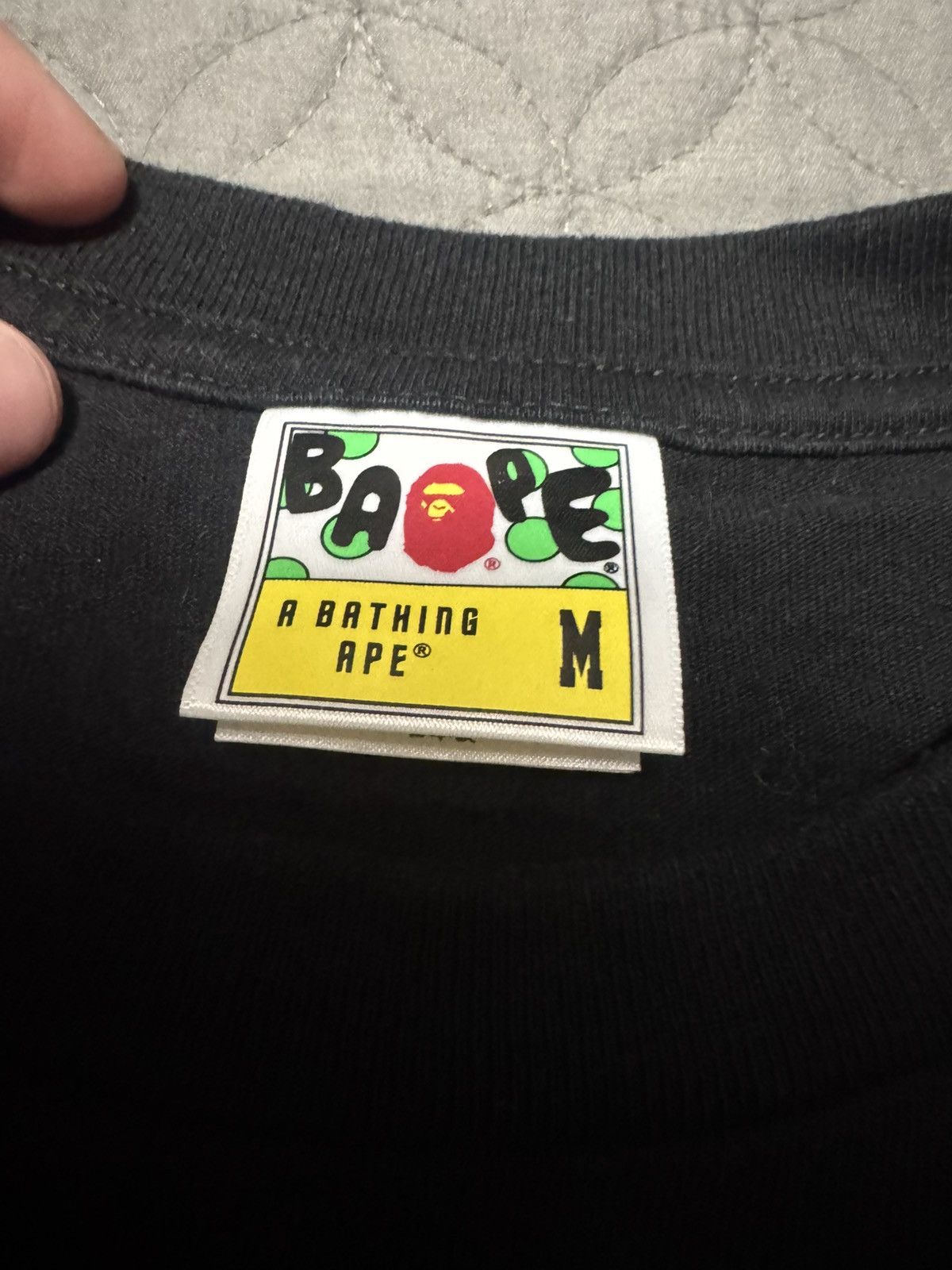 Bape Bape Blue Camo ABC Tee Size US M / EU 48-50 / 2 - 3 Thumbnail