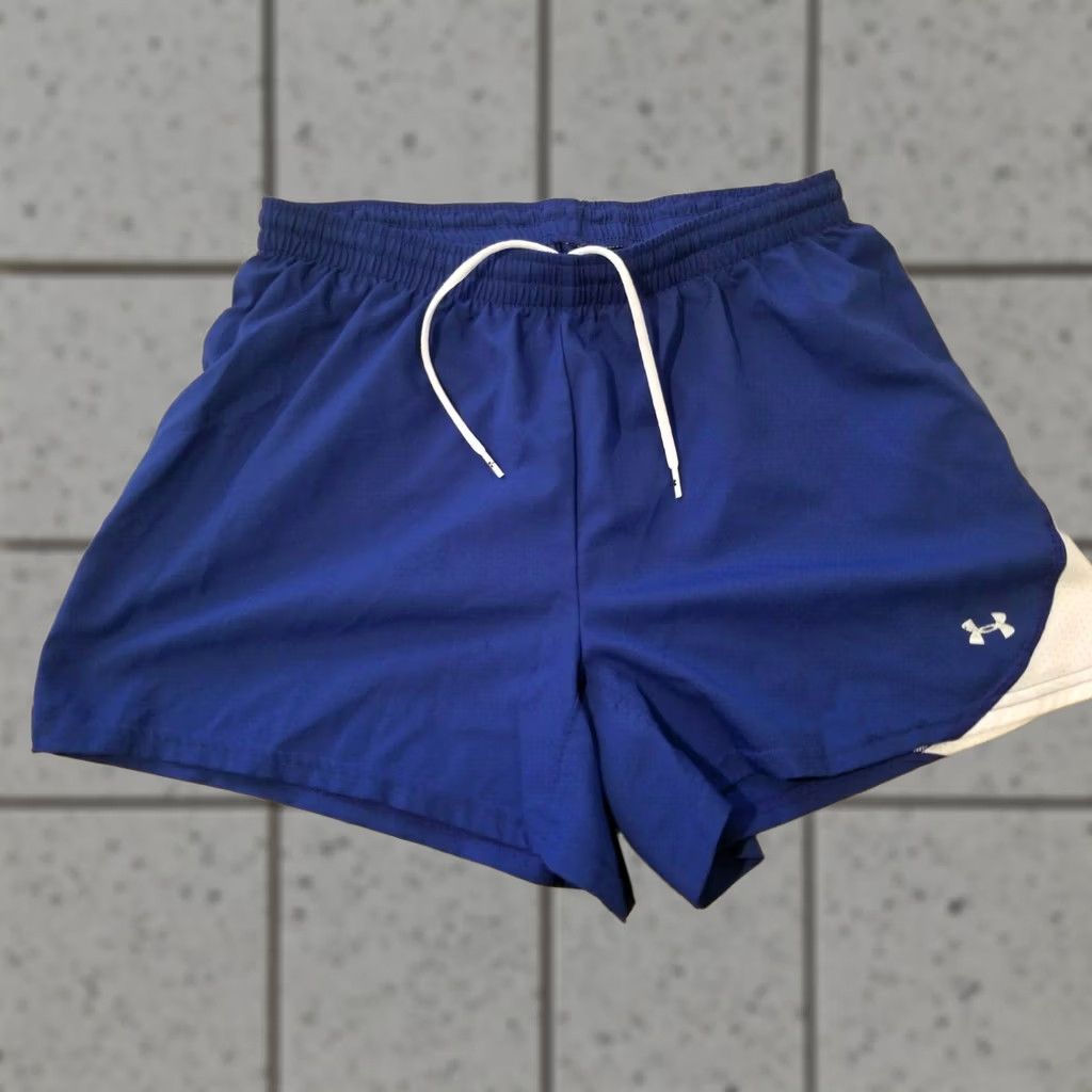 Under Armour Womens Under Armour Shorts Medium Blue Athletic Gym Workout Size 32" / US 10 / IT 46 - 1 Thumbnail