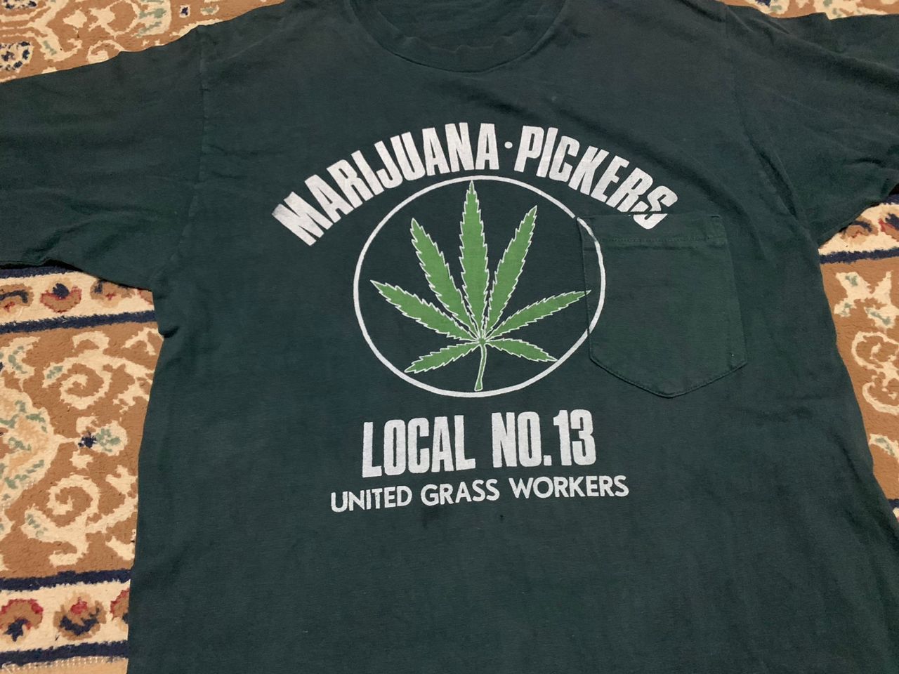 Vintage VINTAGE MARIJUANA PICKERS Size US M / EU 48-50 / 2 - 5 Thumbnail