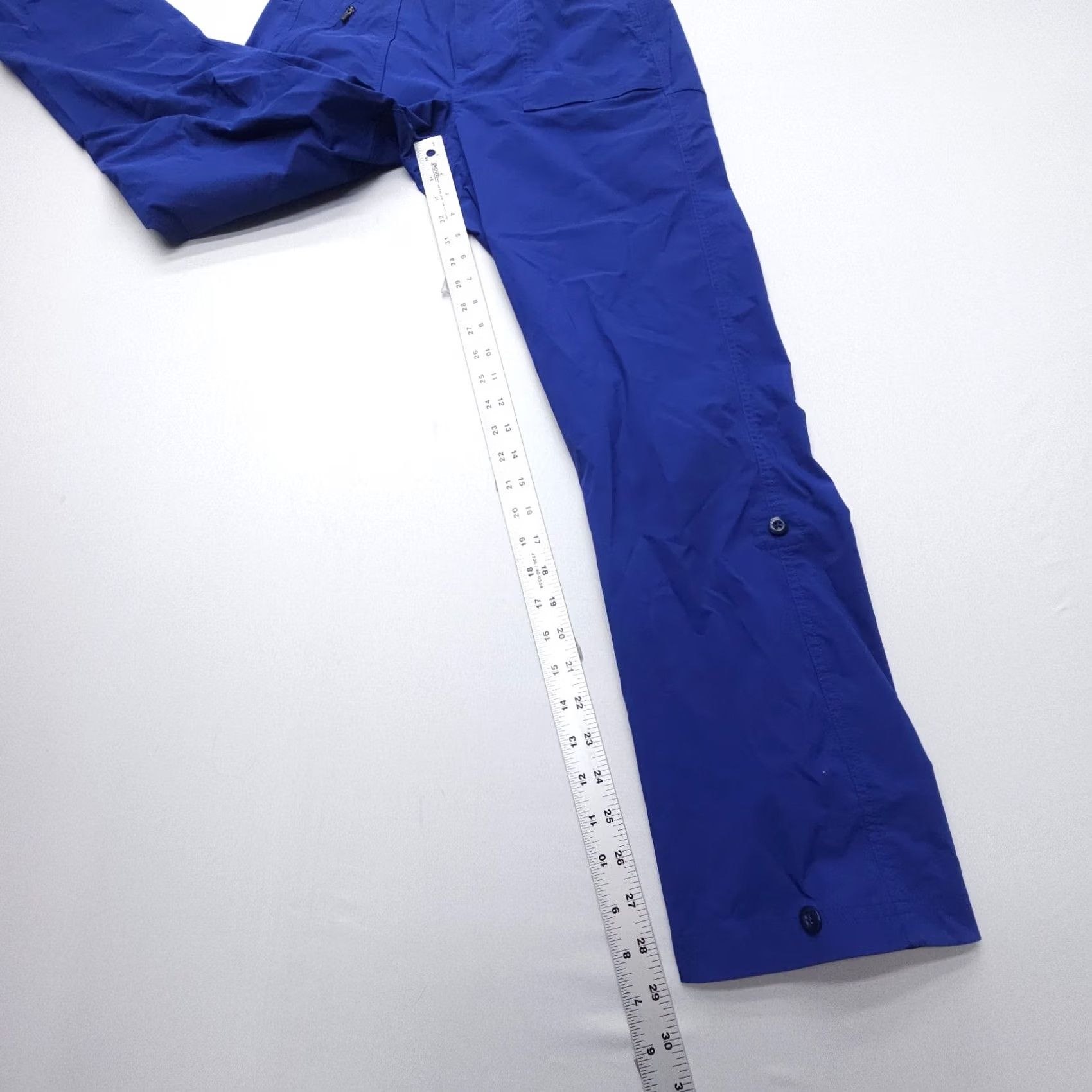 Vintage Stio Pants Womens 6 Blue Cut Bank Roll Hiking Cargo Tech Adjustable Stretch Size 28" / US 6 / IT 42 - 6 Thumbnail