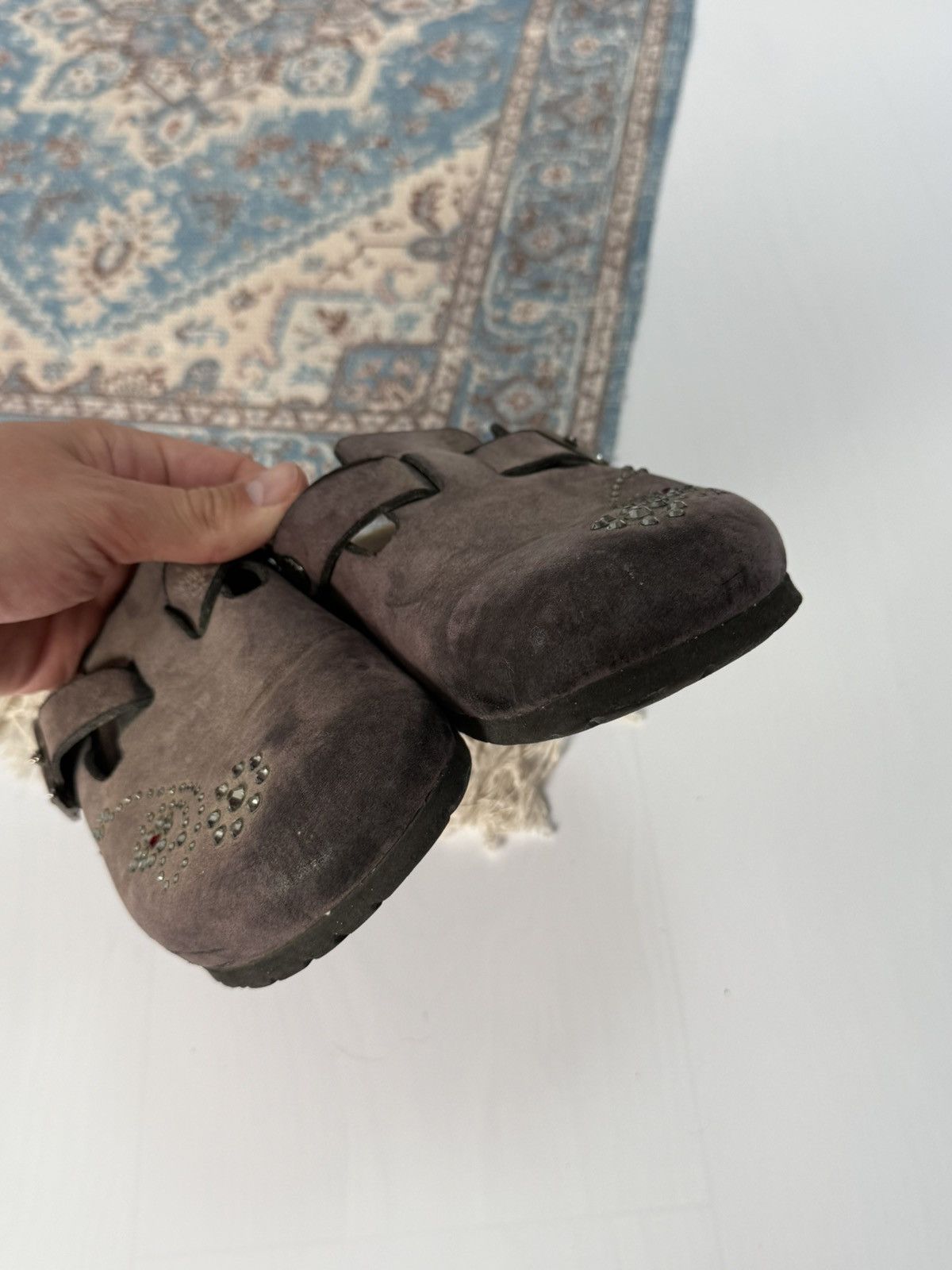 Birkenstock Rare Birkenstock Boston Rock Star Baby Sandals Shoes Size US 8 / IT 38 - 14 Thumbnail