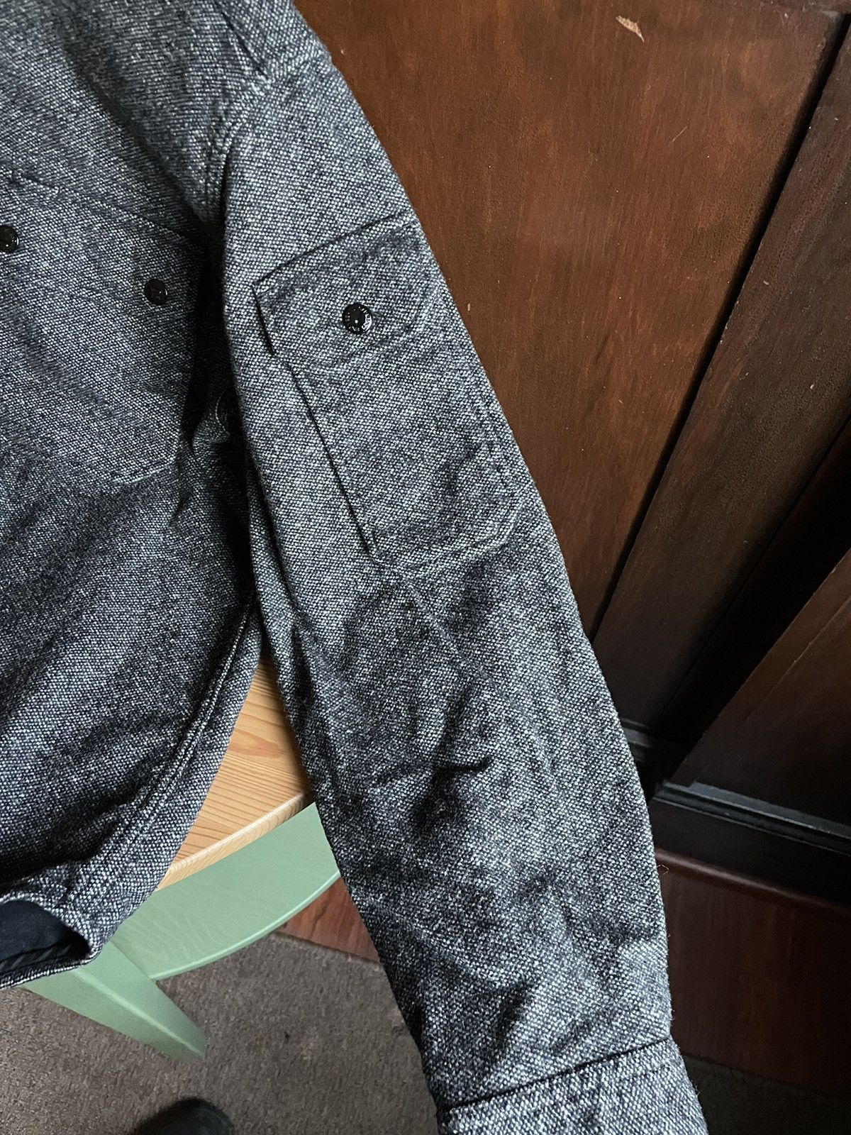 Engineered Garments Engineered Garments wool herringbone CPO shirt jacket, XS Size US XS / EU 42 / 0 - 11 Thumbnail