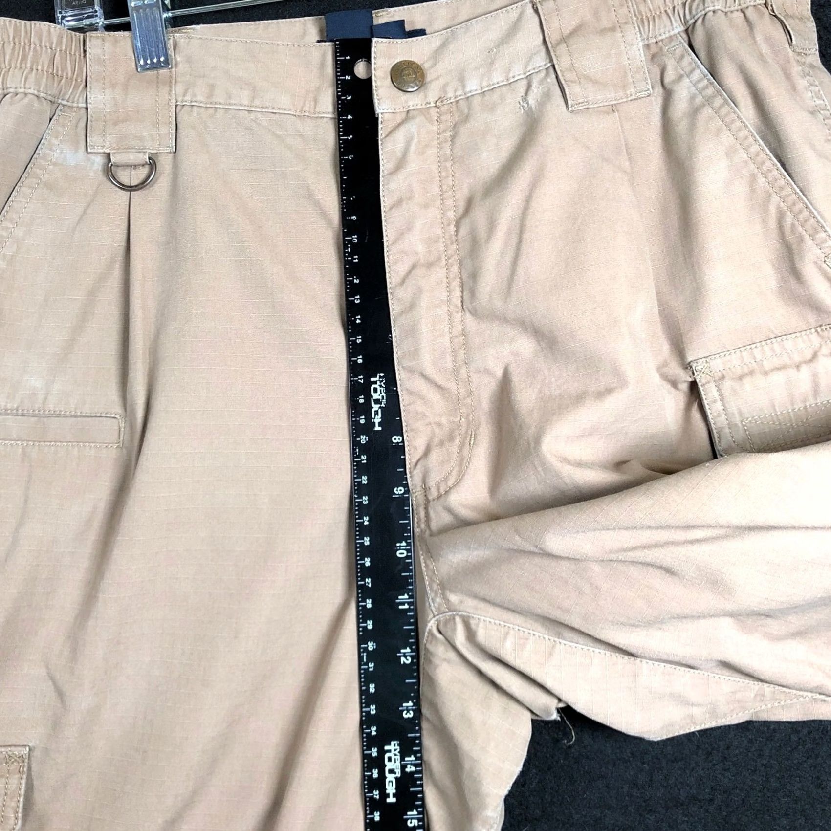 Vintage 5.11 Tactical Mens Pants Tan Utility Pockets Workwear Straight Leg 34x32 Size US 34 / EU 50 - 6 Thumbnail